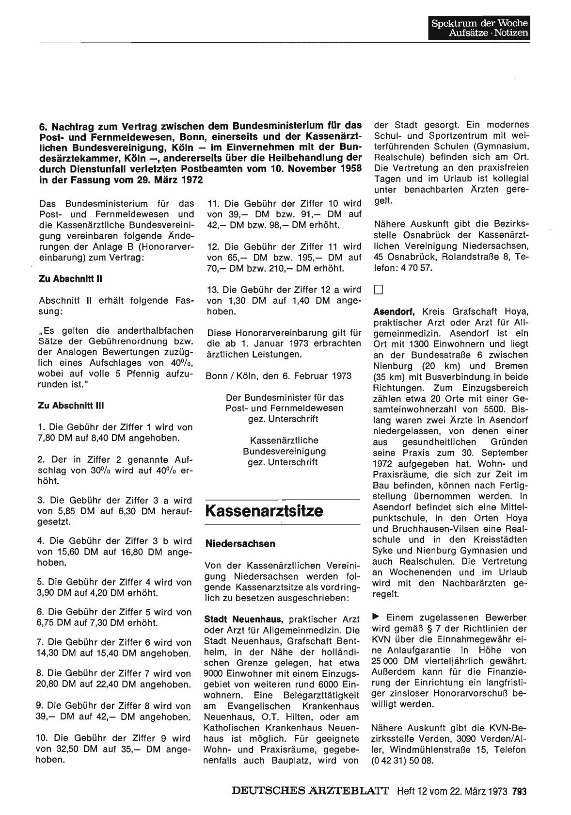 Vorschauseite 1: Kassenarztsitze
