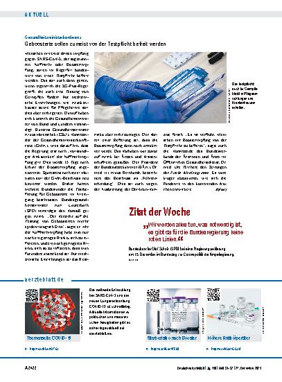 Vorschauseite 1: Zitat der Woche