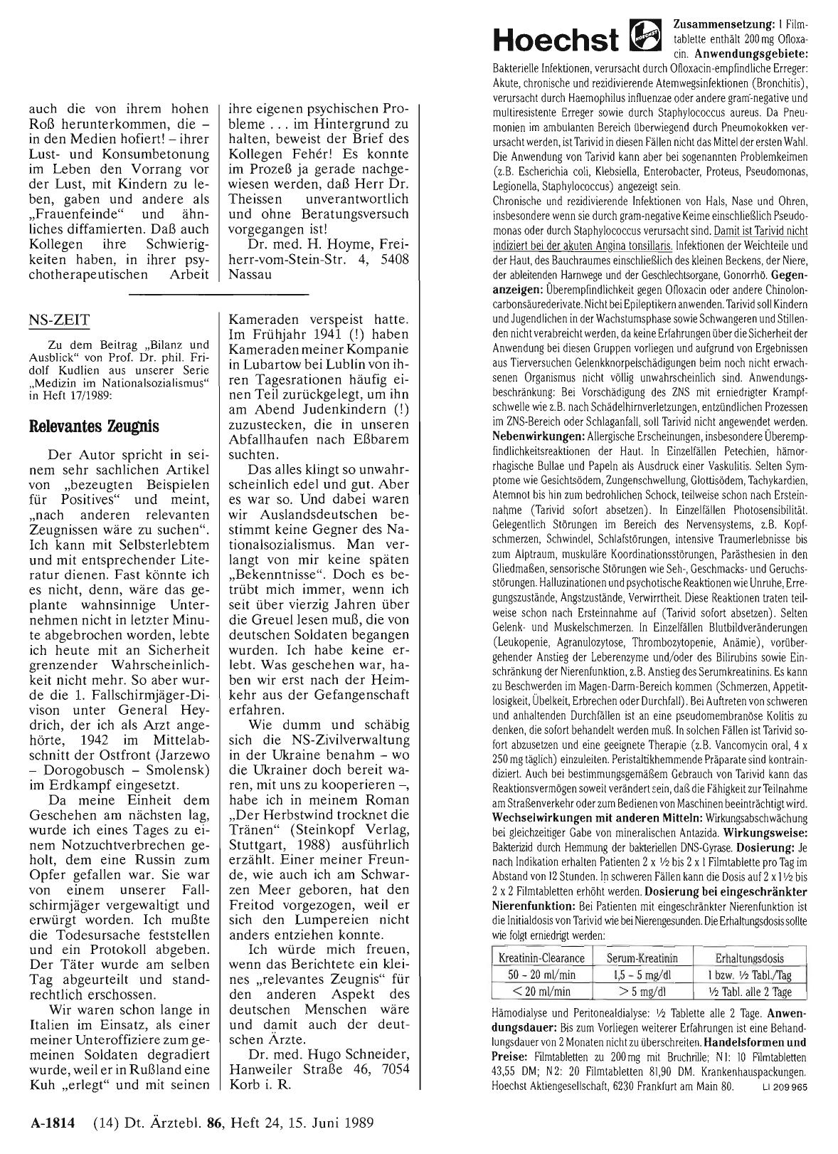Vorschauseite 1: NS-ZEIT: Relevantes Zeugnis