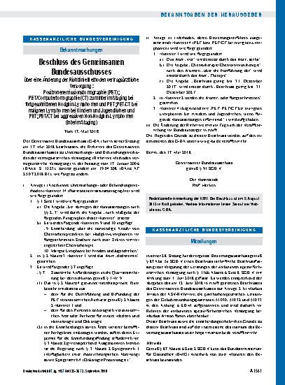Vorschauseite 1: Mitteilungen