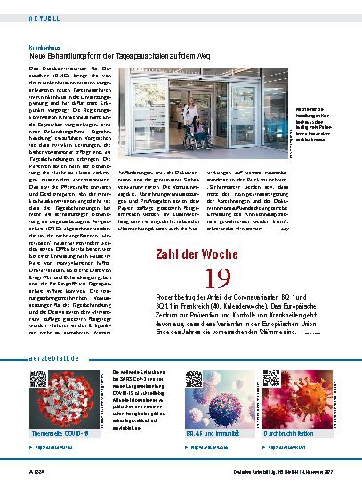 Vorschauseite 1: aerzteblatt. de