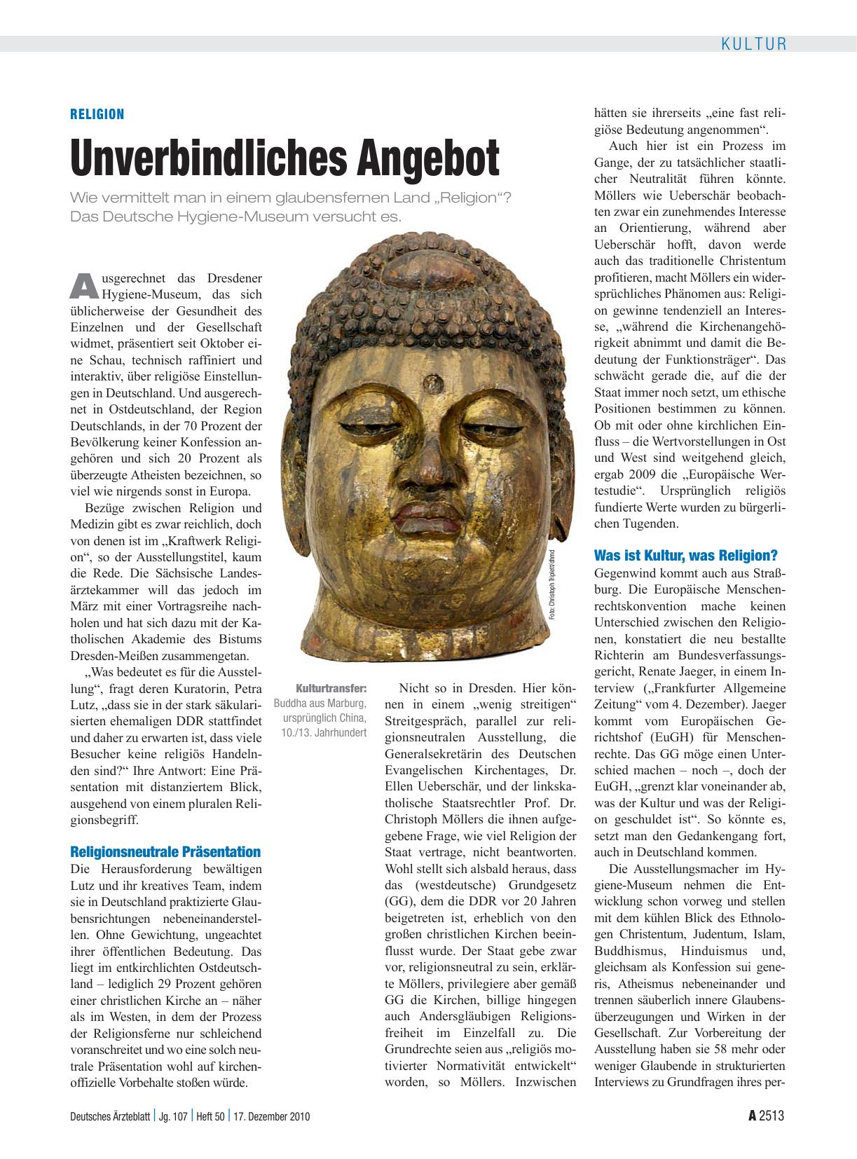 Vorschauseite 1: Religion: Unverbindliches Angebot