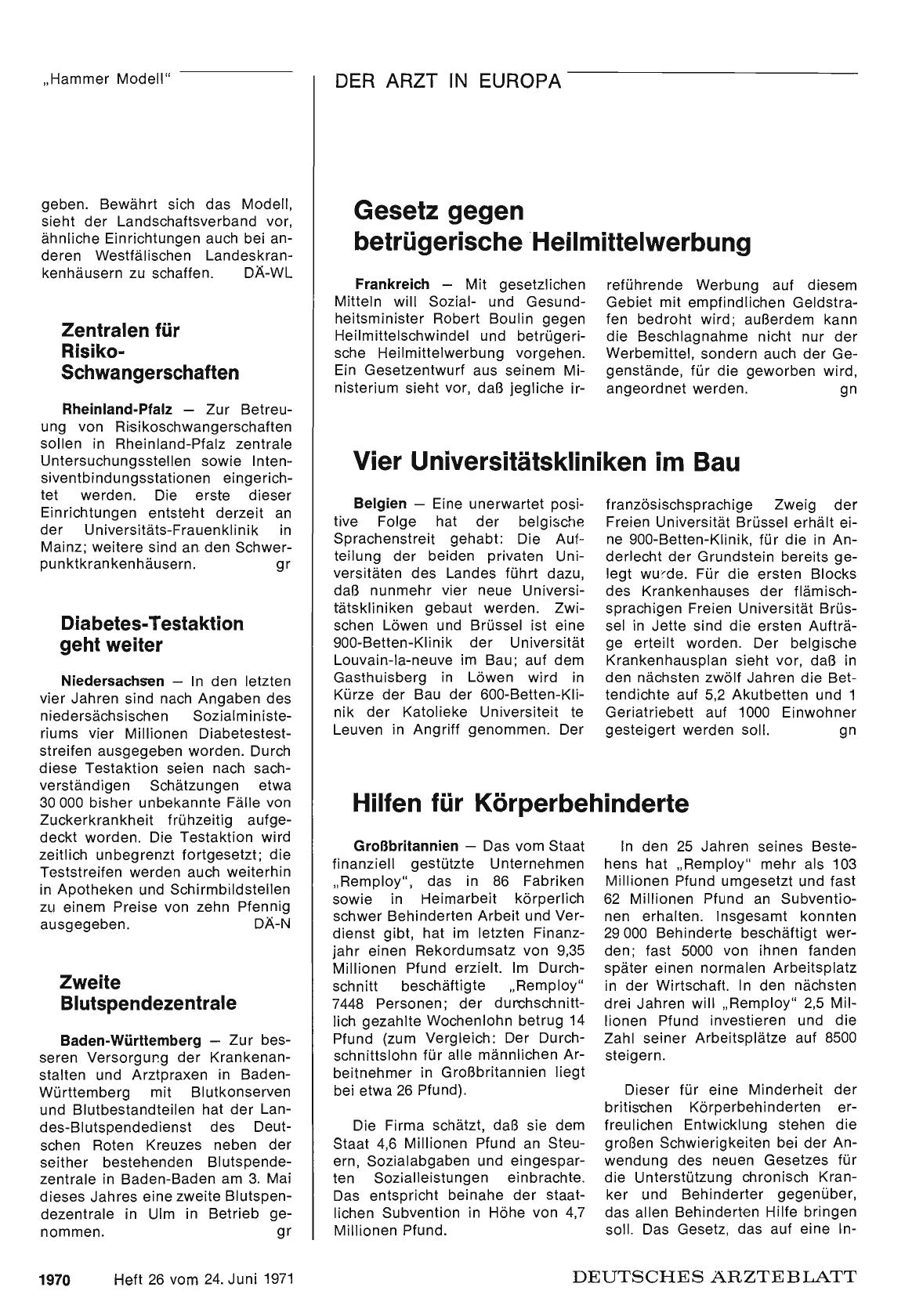 Vorschauseite 1: Hilfen für Körperbehinderte