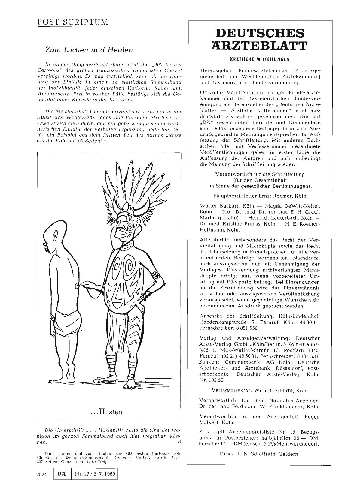 Vorschauseite 1: Zum Lachen und Heulen