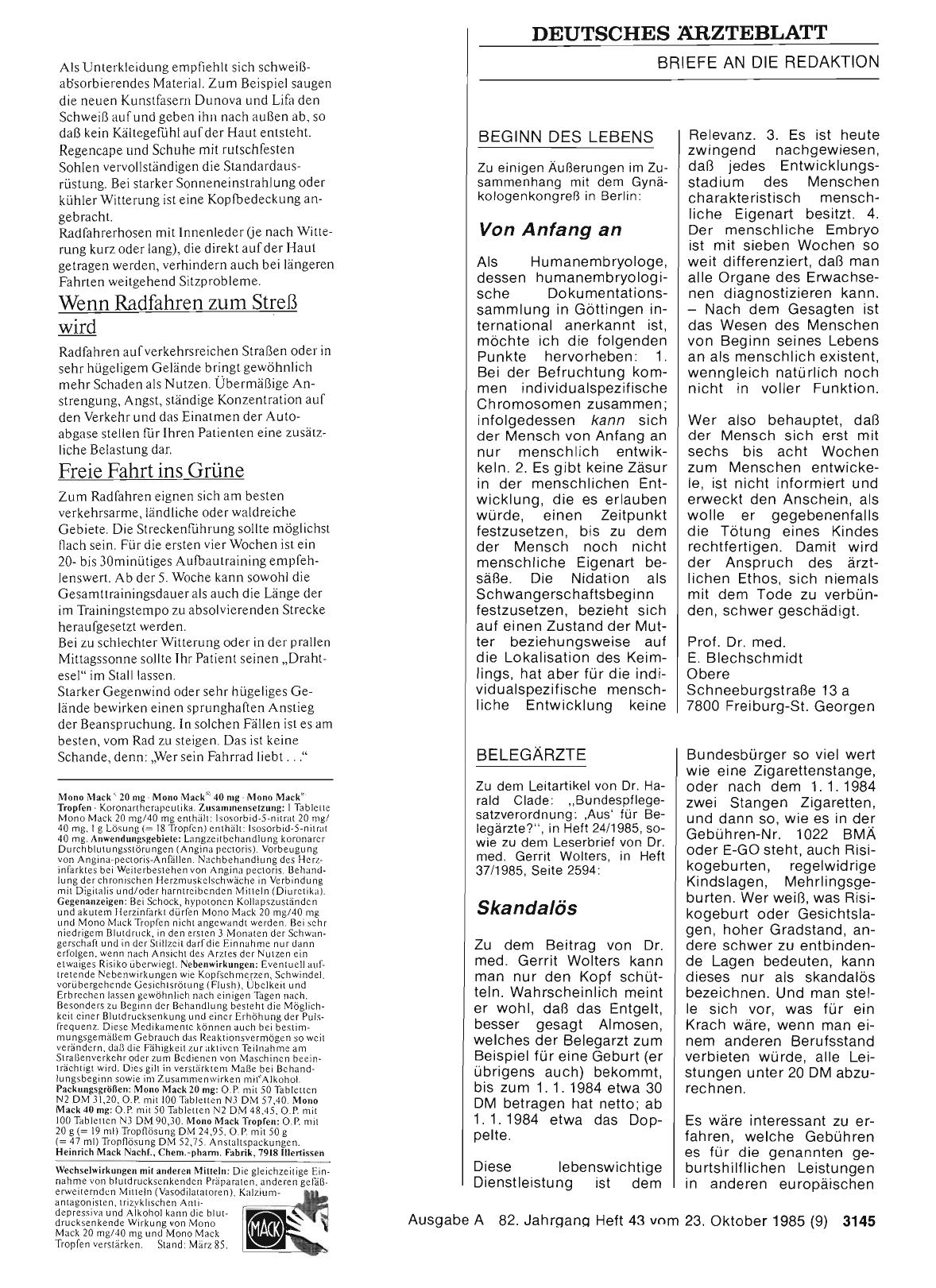 Vorschauseite 1: BELEGÄRZTE: Skandalös