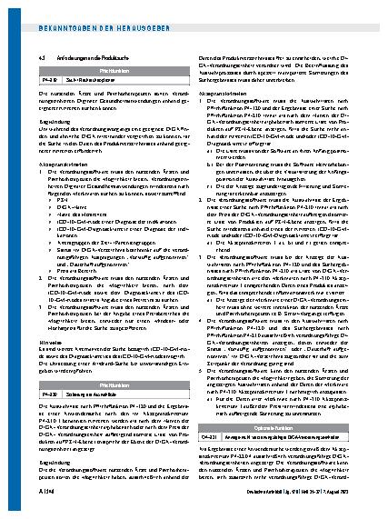 Vorschauseite 6: Anforderungskatalog nach § 73 Abs. 9 SGB V für Verordnung von DiGA – Anforderungen an die Software zur Verordnung von Digitalen Gesundheitsanwendungen nach § 33a SGB V vom 25. 05.…