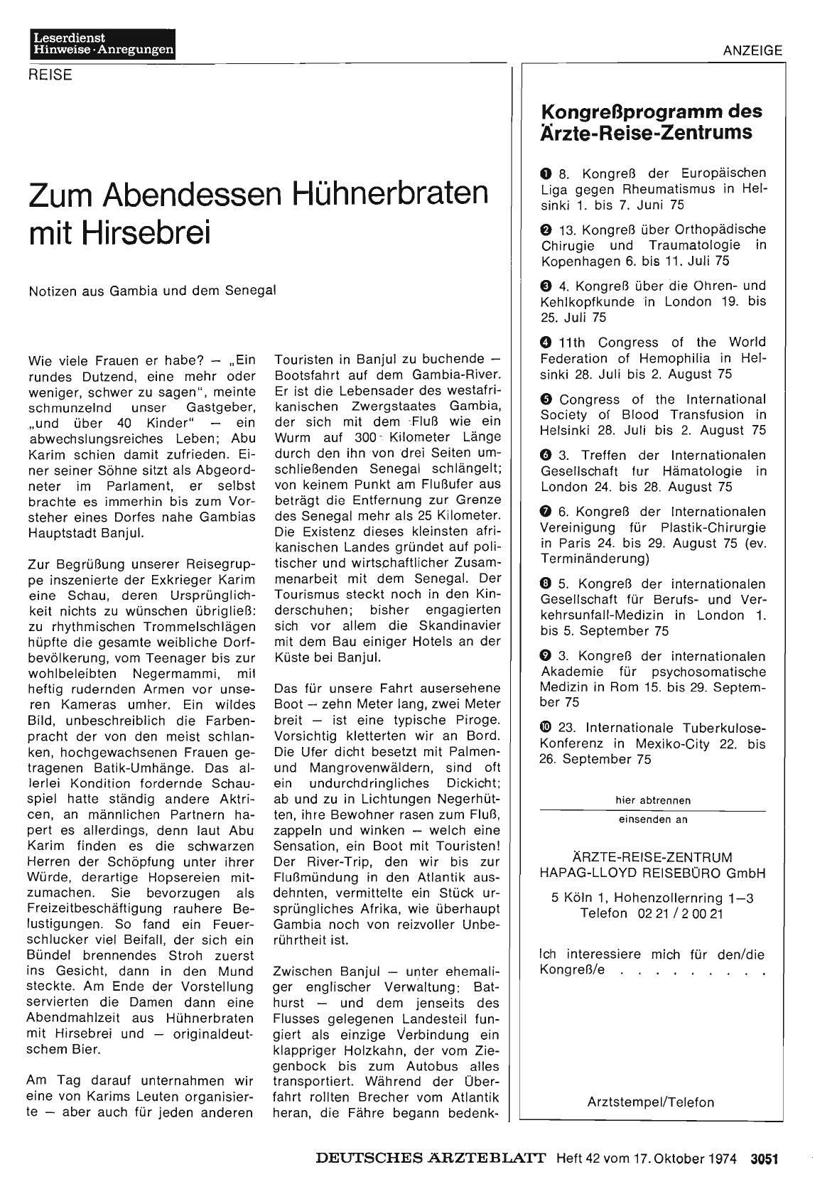 Vorschauseite 1: Zum Abendessen Hühnerbraten mit Hirsebrei
