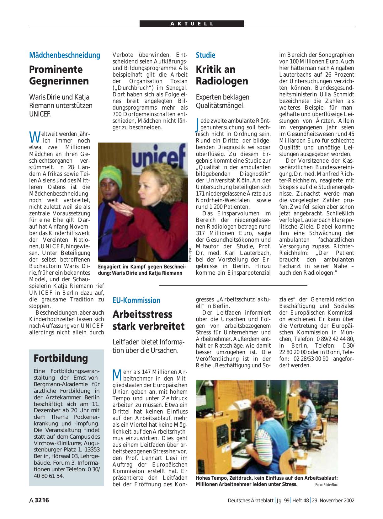 Vorschauseite 1: Studie: Kritik an Radiologen