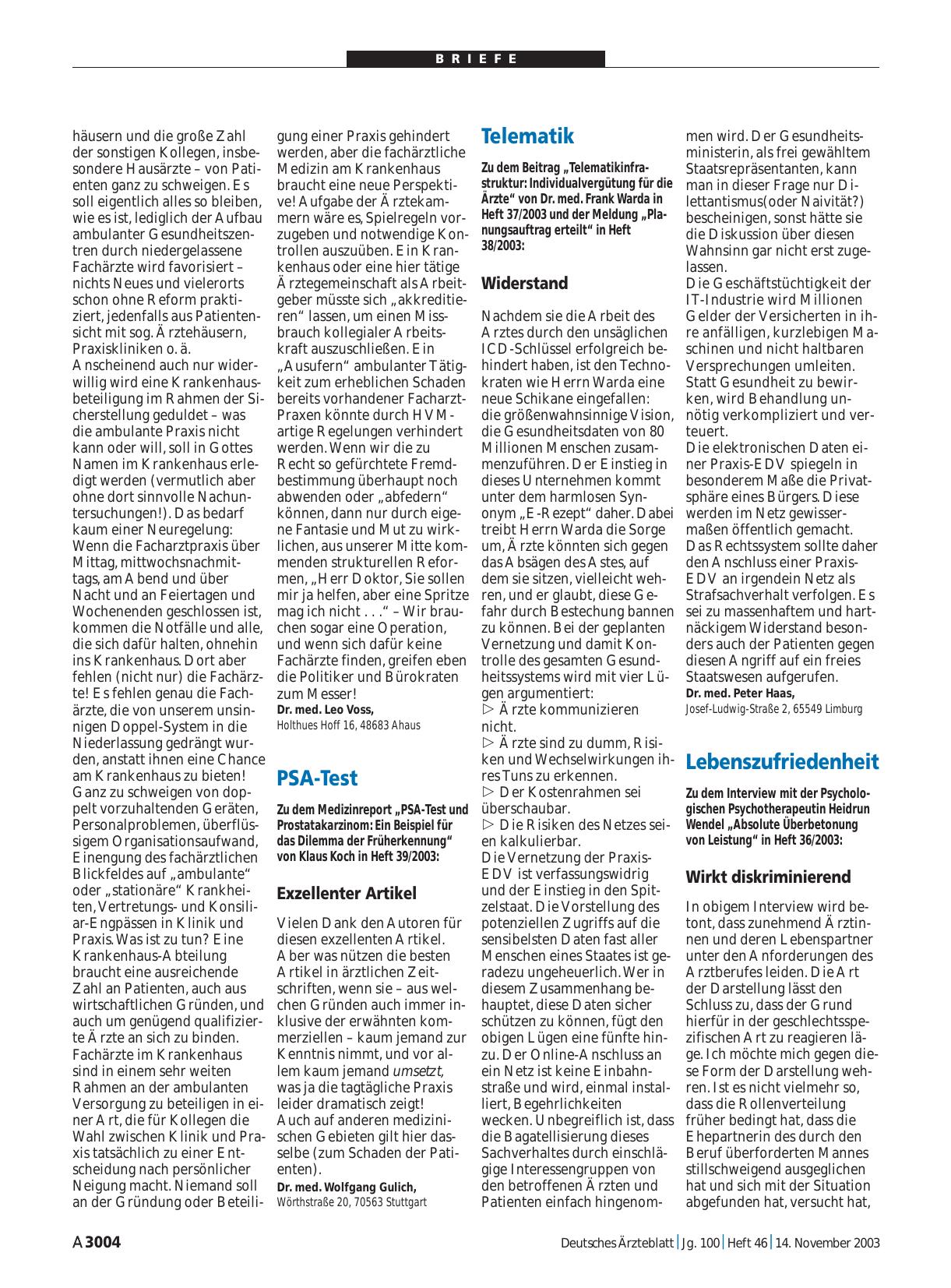 Vorschauseite 1: Telematik: Widerstand