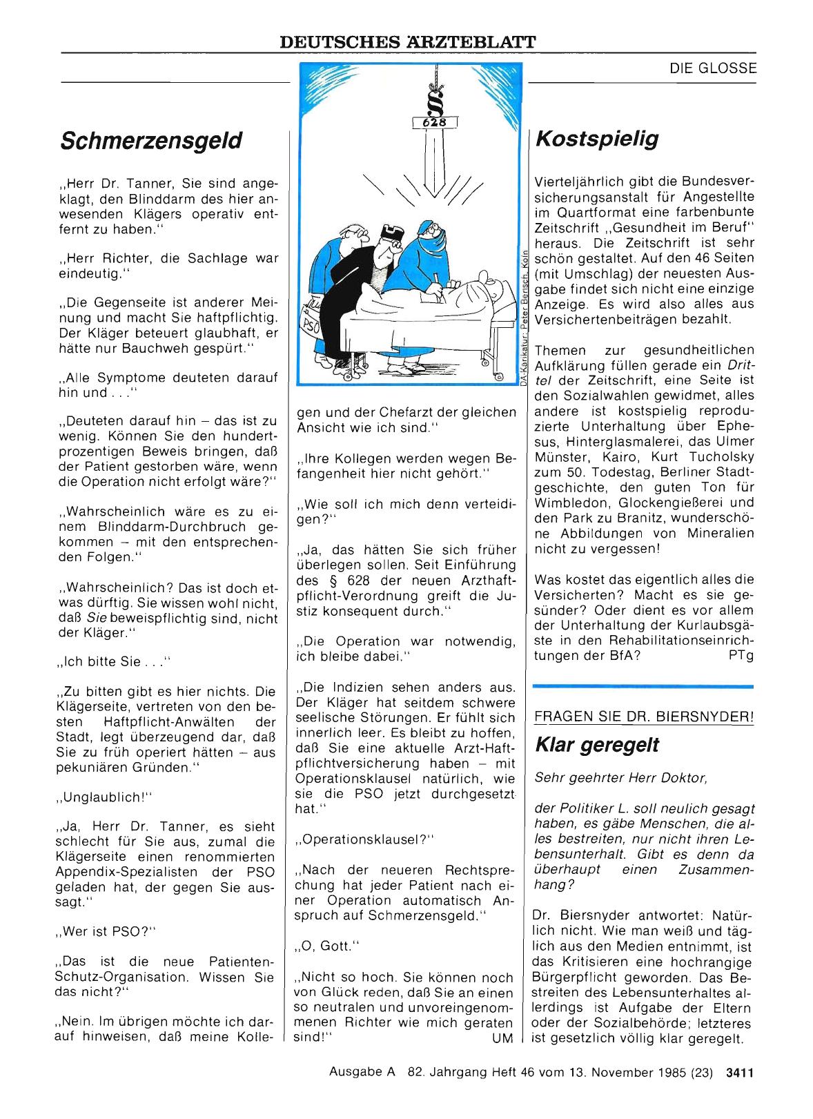 Vorschauseite 1: Schmerzensgeld