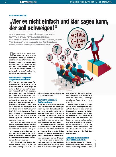 Vorschauseite 1: Vortragskompetenz: „Wer es nicht einfach und klar sagen kann, der soll schweigen!“