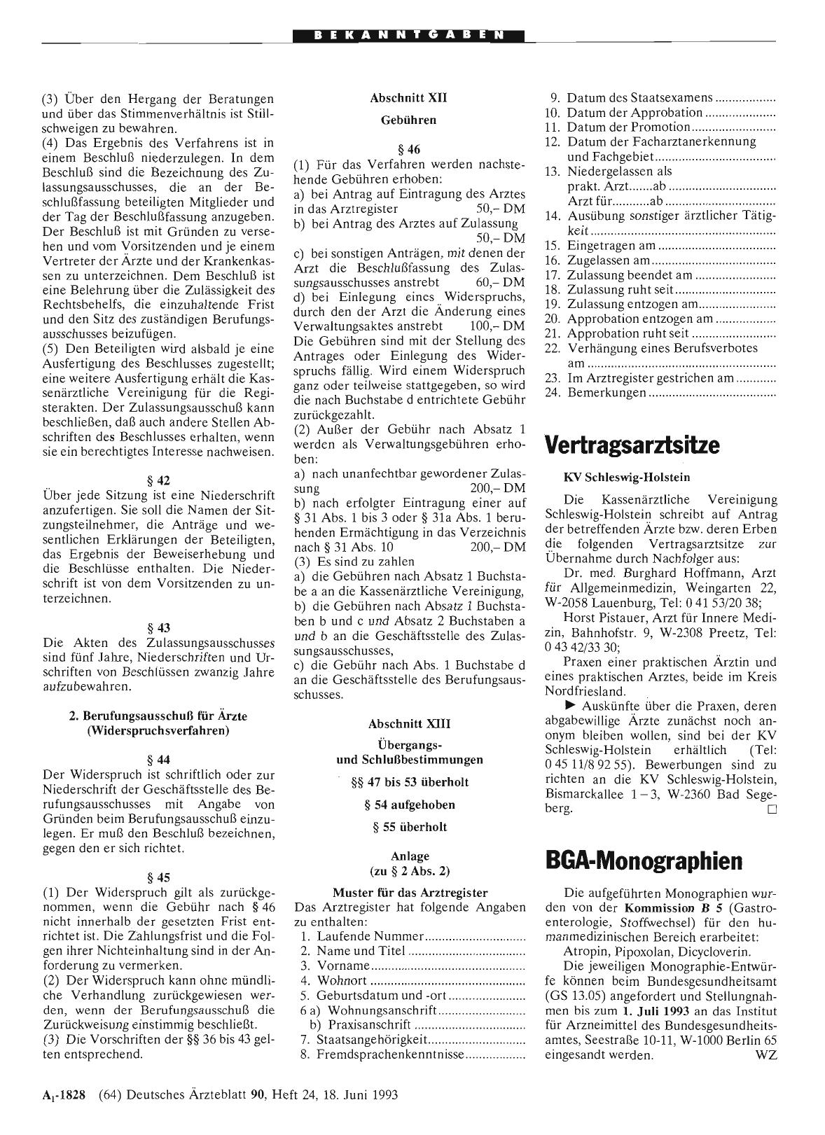 Vorschauseite 1: BGA-Monographien