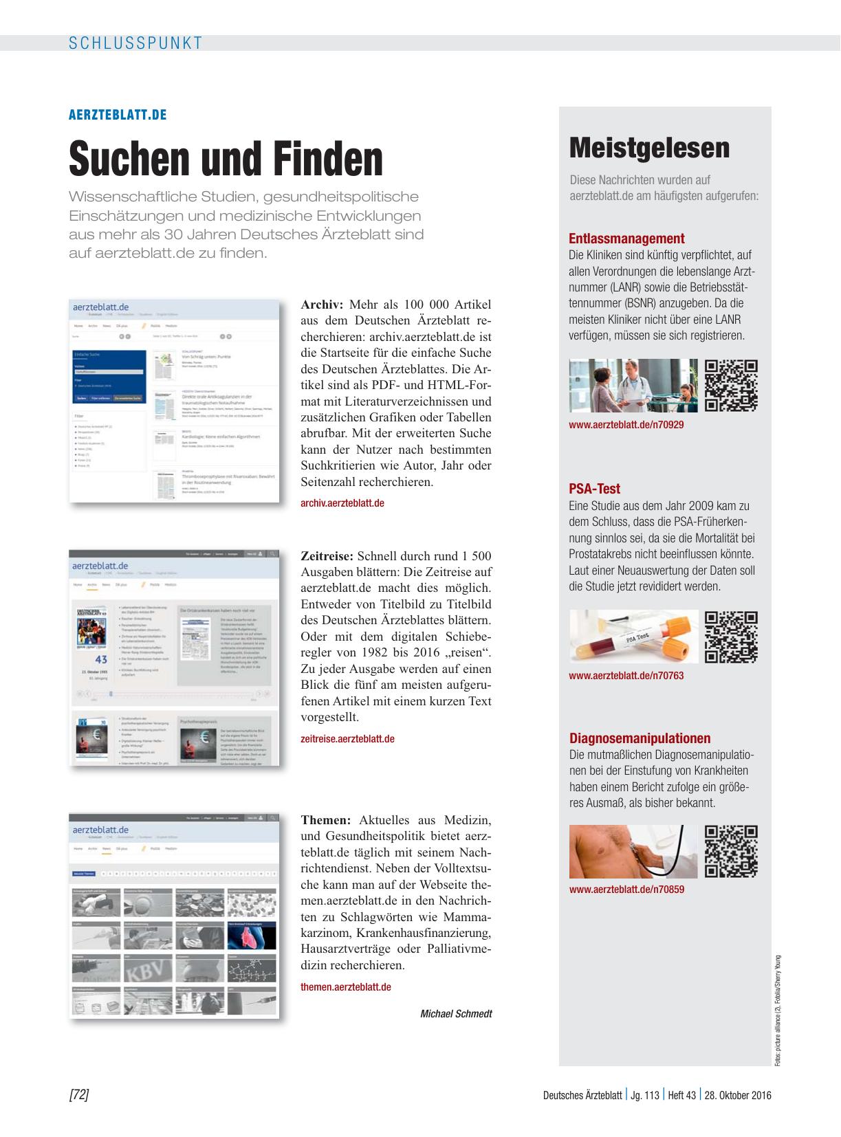 Vorschauseite 1: Meistgelesen