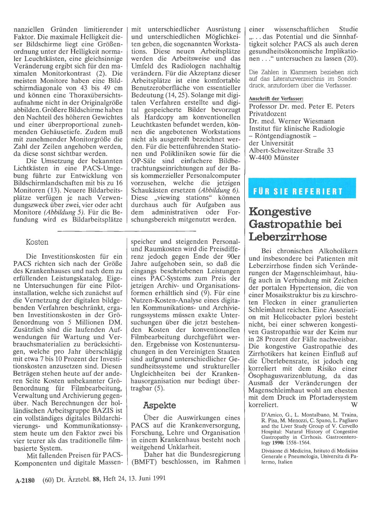 Vorschauseite 1: Kongestive Gastropathie bei Leberzirrhose