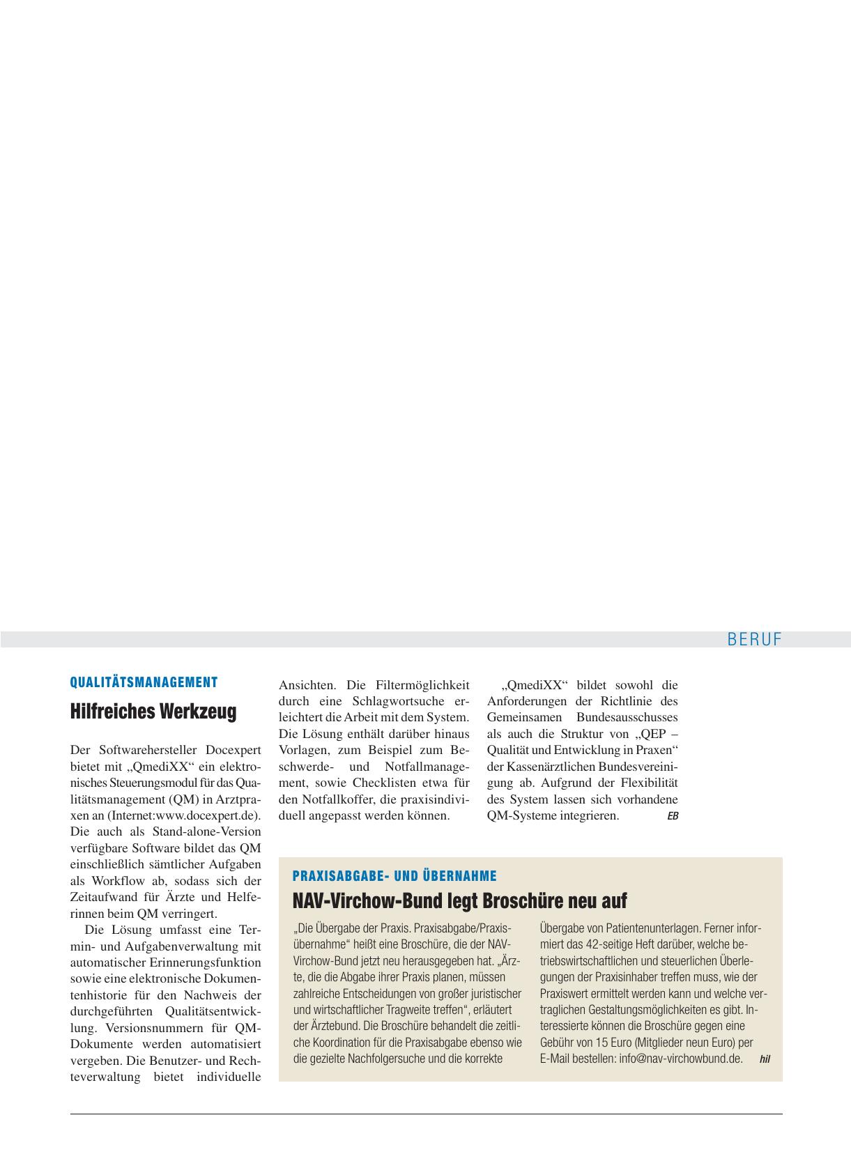 Vorschauseite 1: Qualitätsmanagement: Hilfreiches Werkzeug