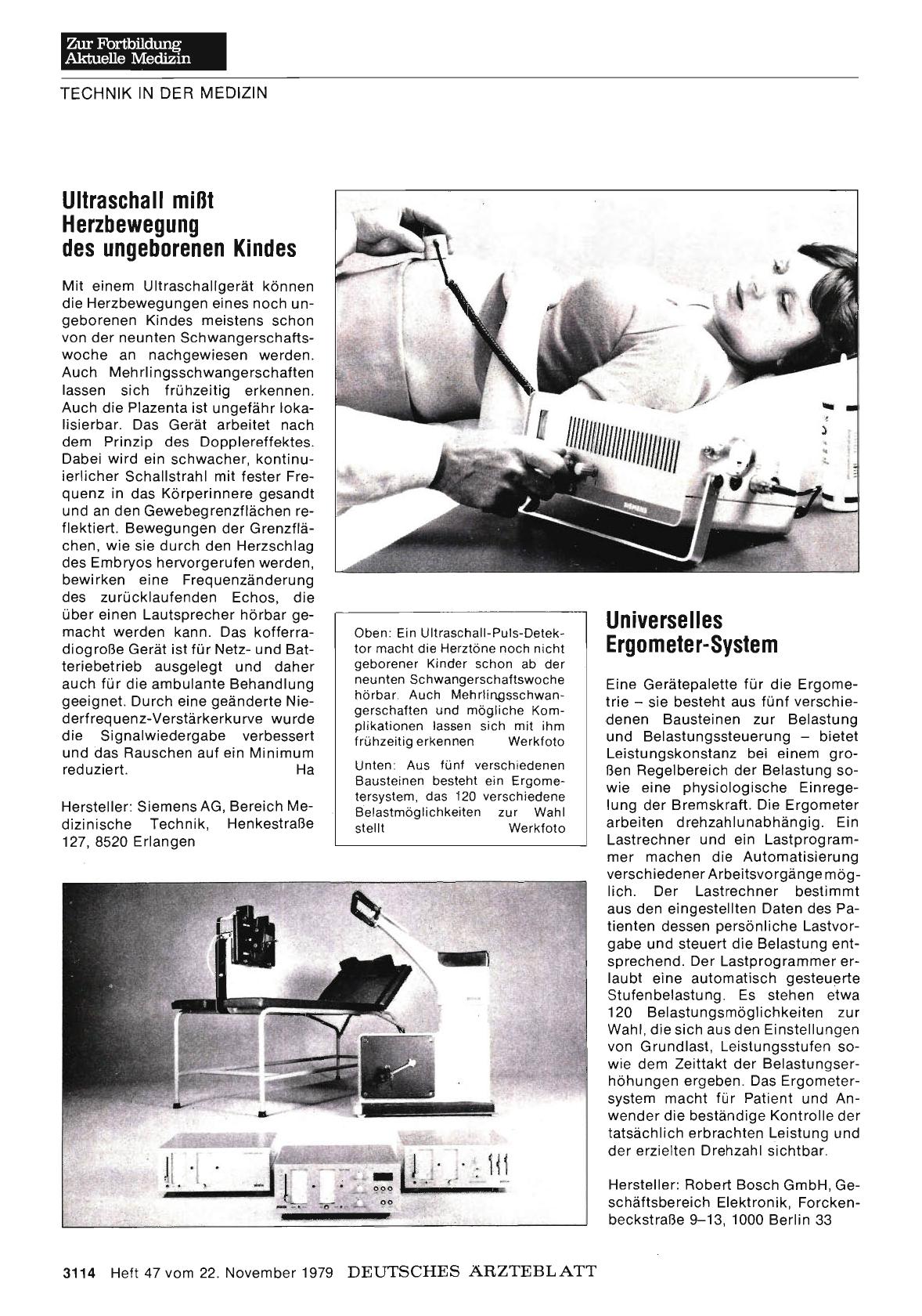 Vorschauseite 1: Universelles Ergometer-System