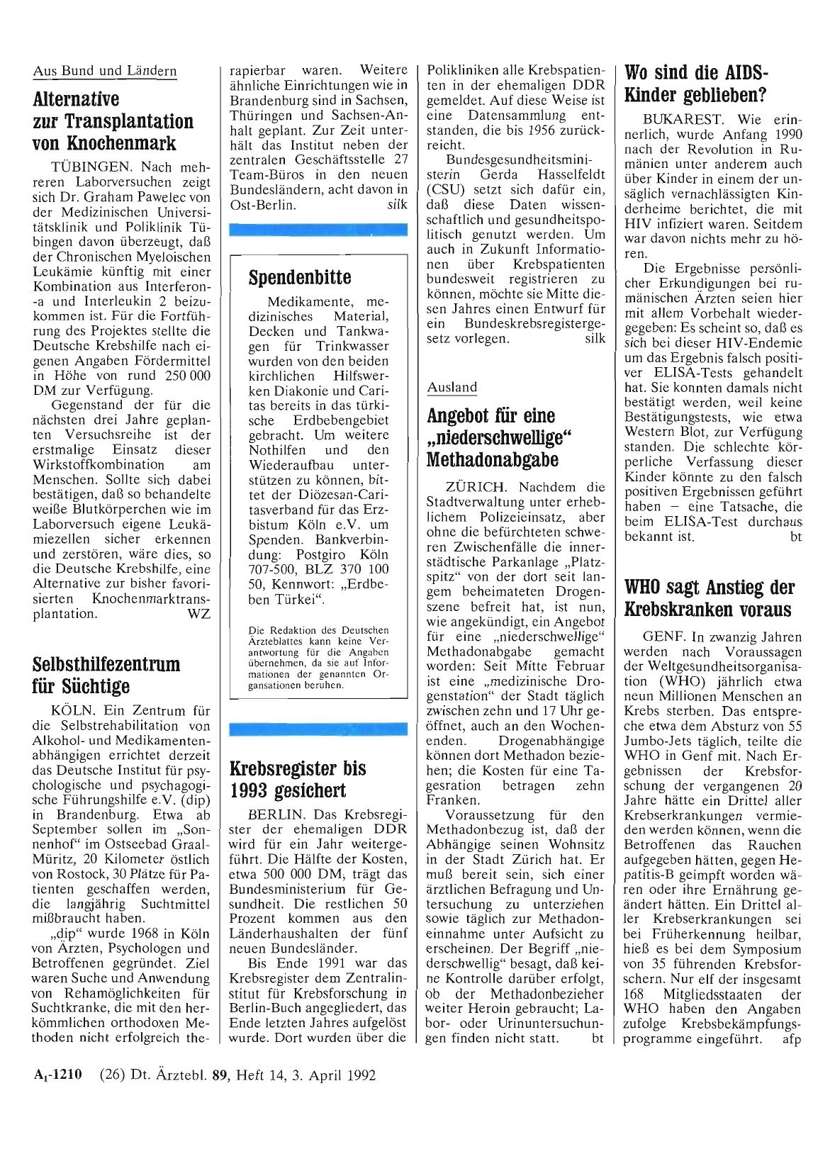 Vorschauseite 1: Selbsthilfezentrum für Süchtige