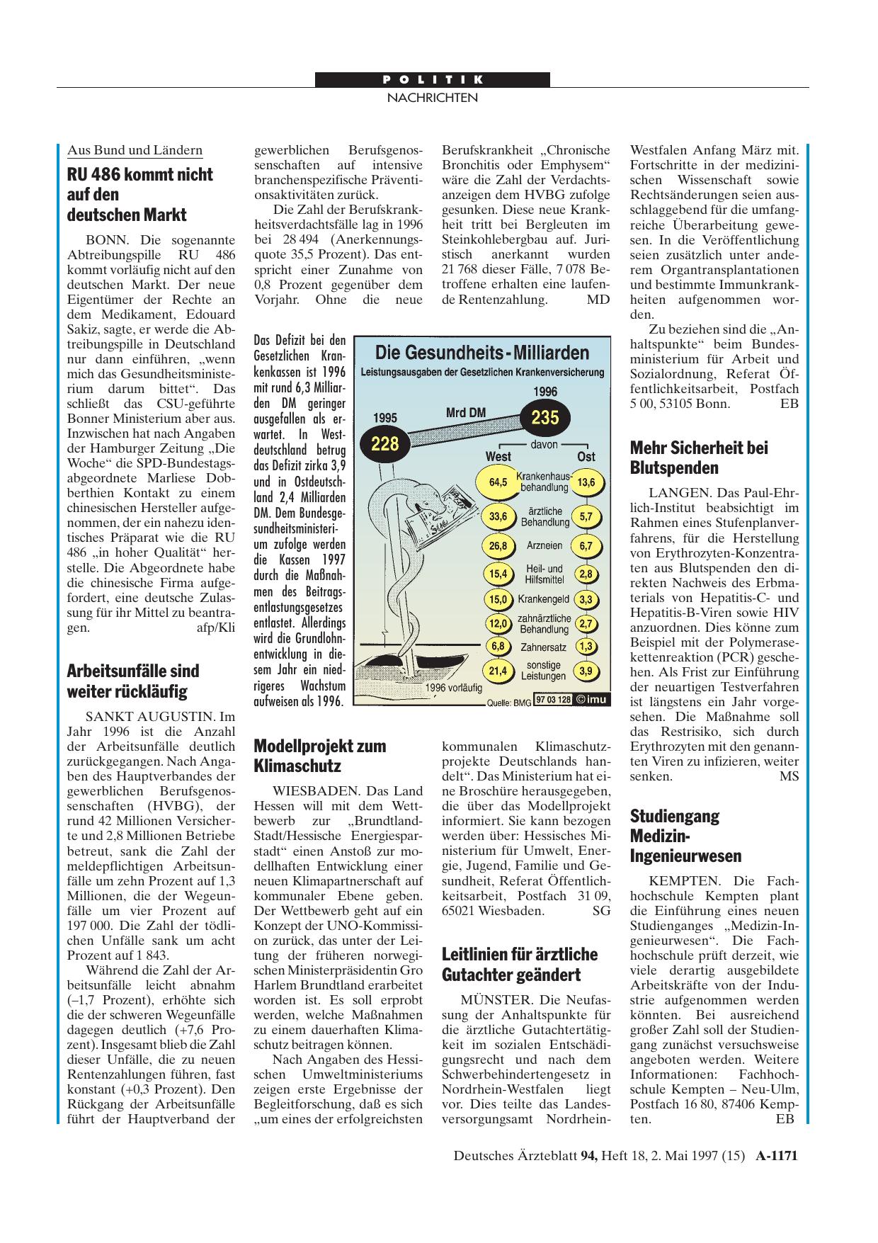 Vorschauseite 1: Modellprojekt zum Klimaschutz