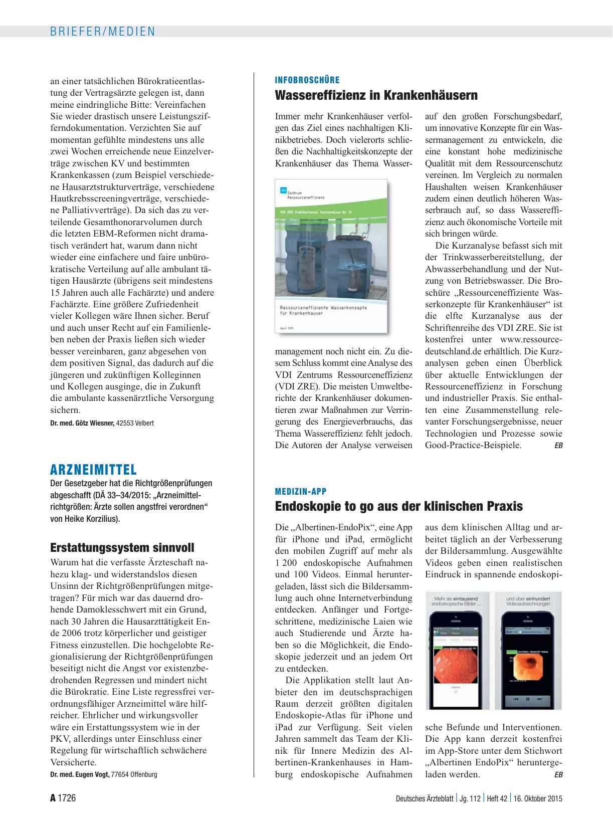 Vorschauseite 1: Medizin-App: Endoskopie to go aus der klinischen Praxis