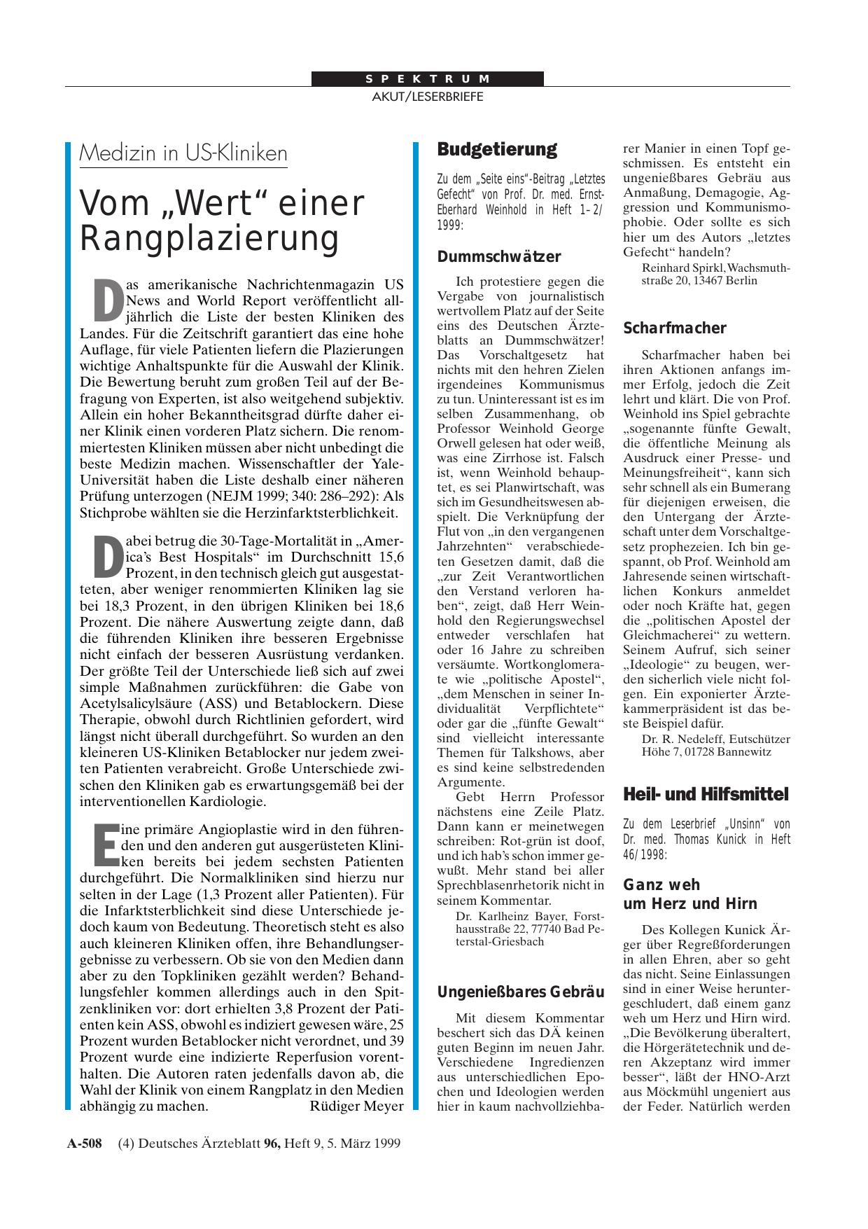 Vorschauseite 1: Budgetierung: Dummschwätzer