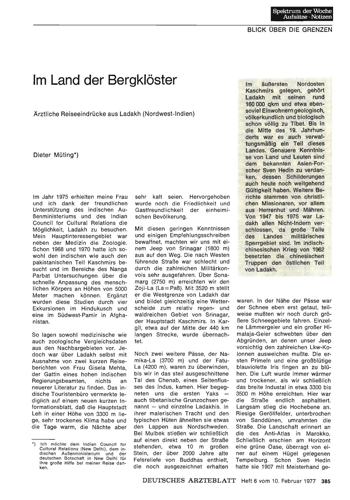 Vorschauseite 1: Im Land der Bergklöster
