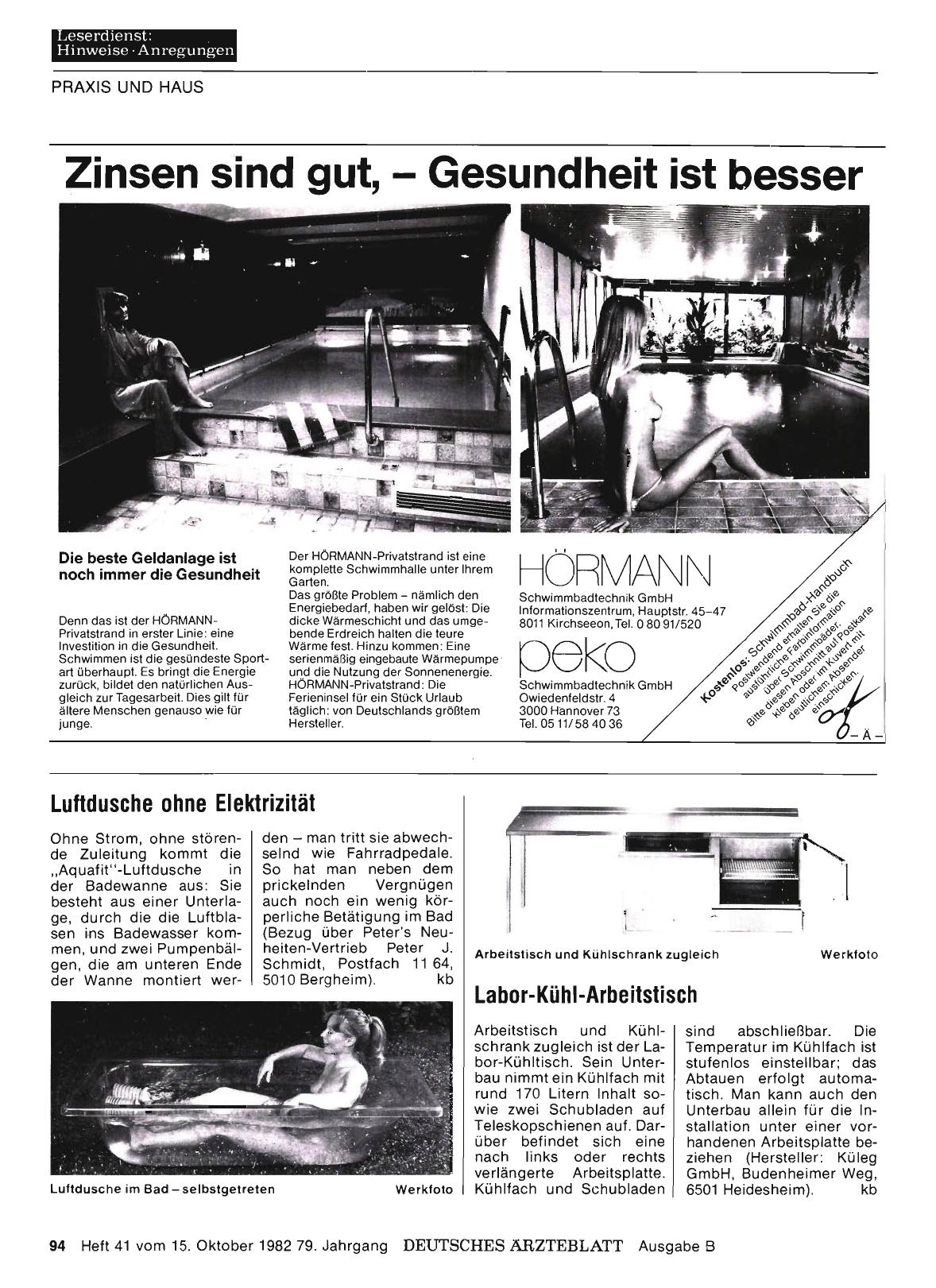 Vorschauseite 1: Labor-Kühl-Arbeitstisch