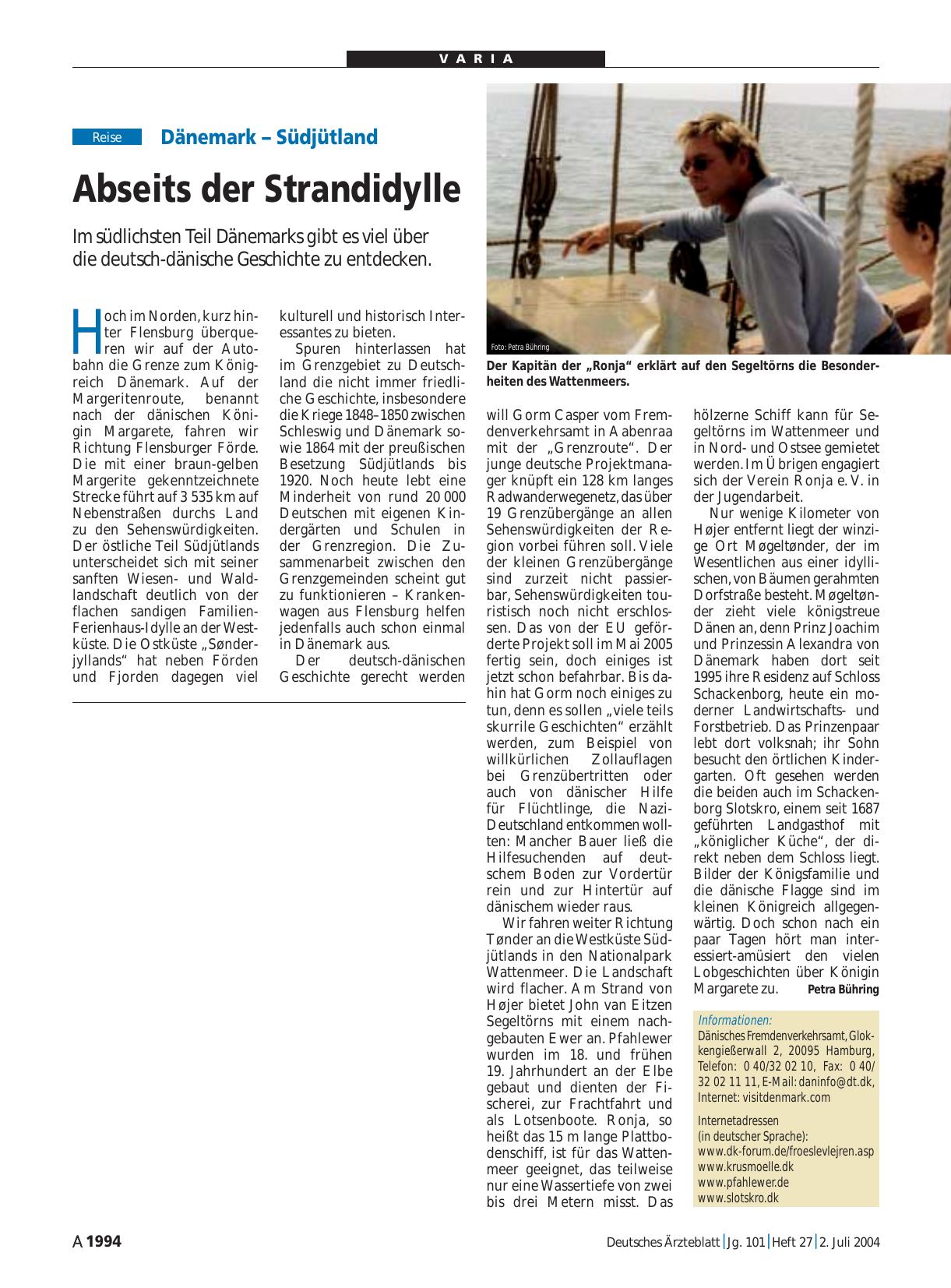 Vorschauseite 1: Dänemark – Südjütland: Abseits der Strandidylle