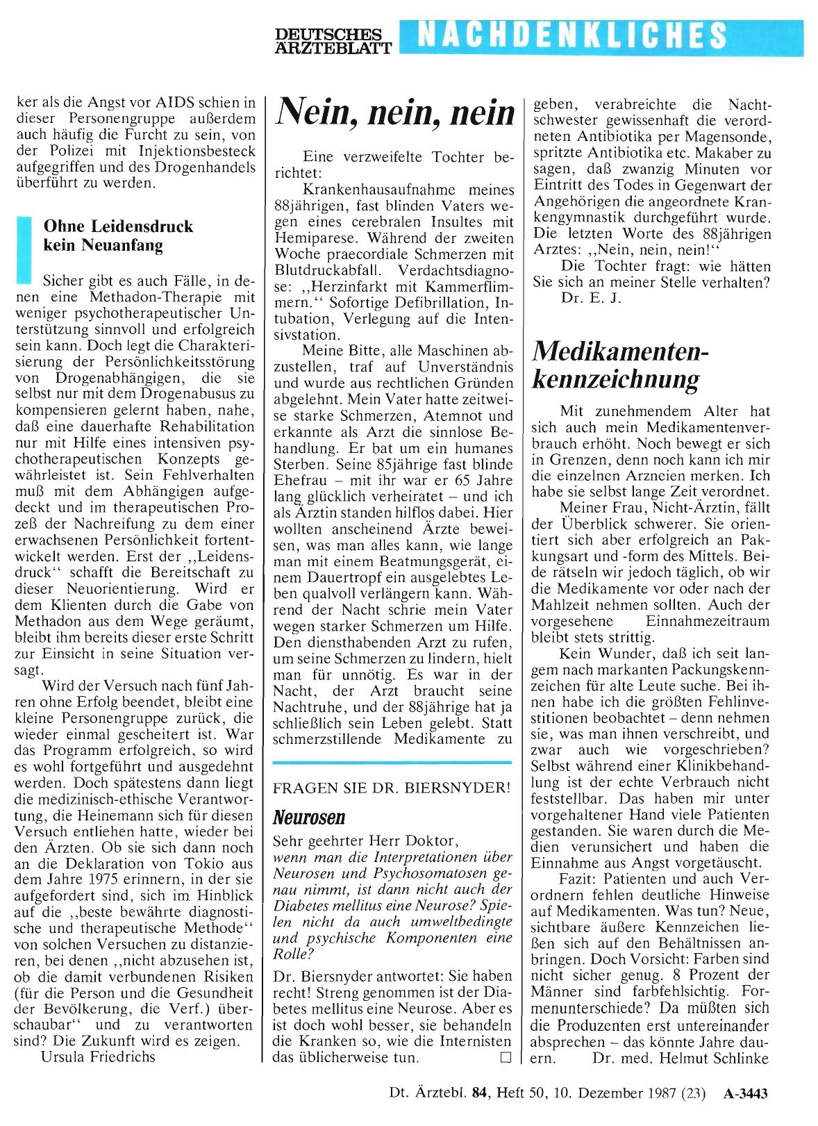 Vorschauseite 1: Medikamentenkennzeichnung