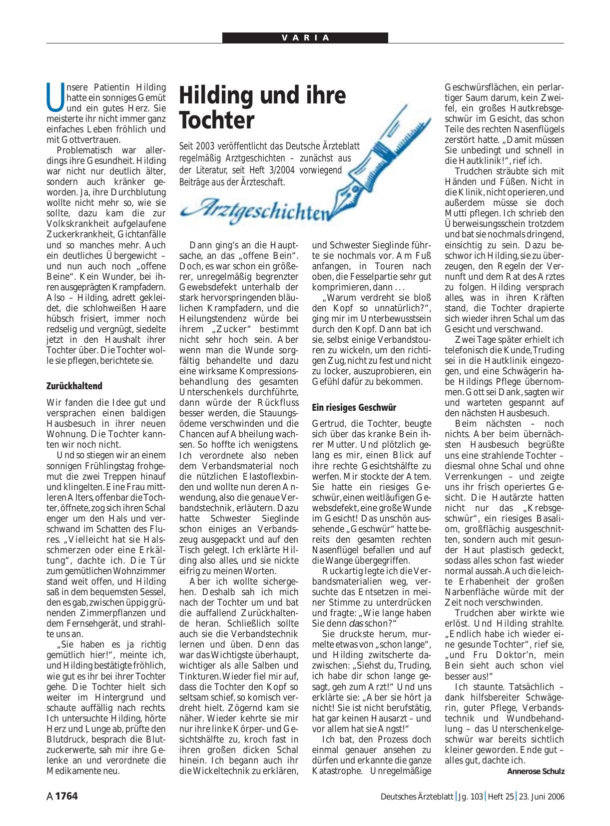 Vorschauseite 1: Hilding und ihre Tochter