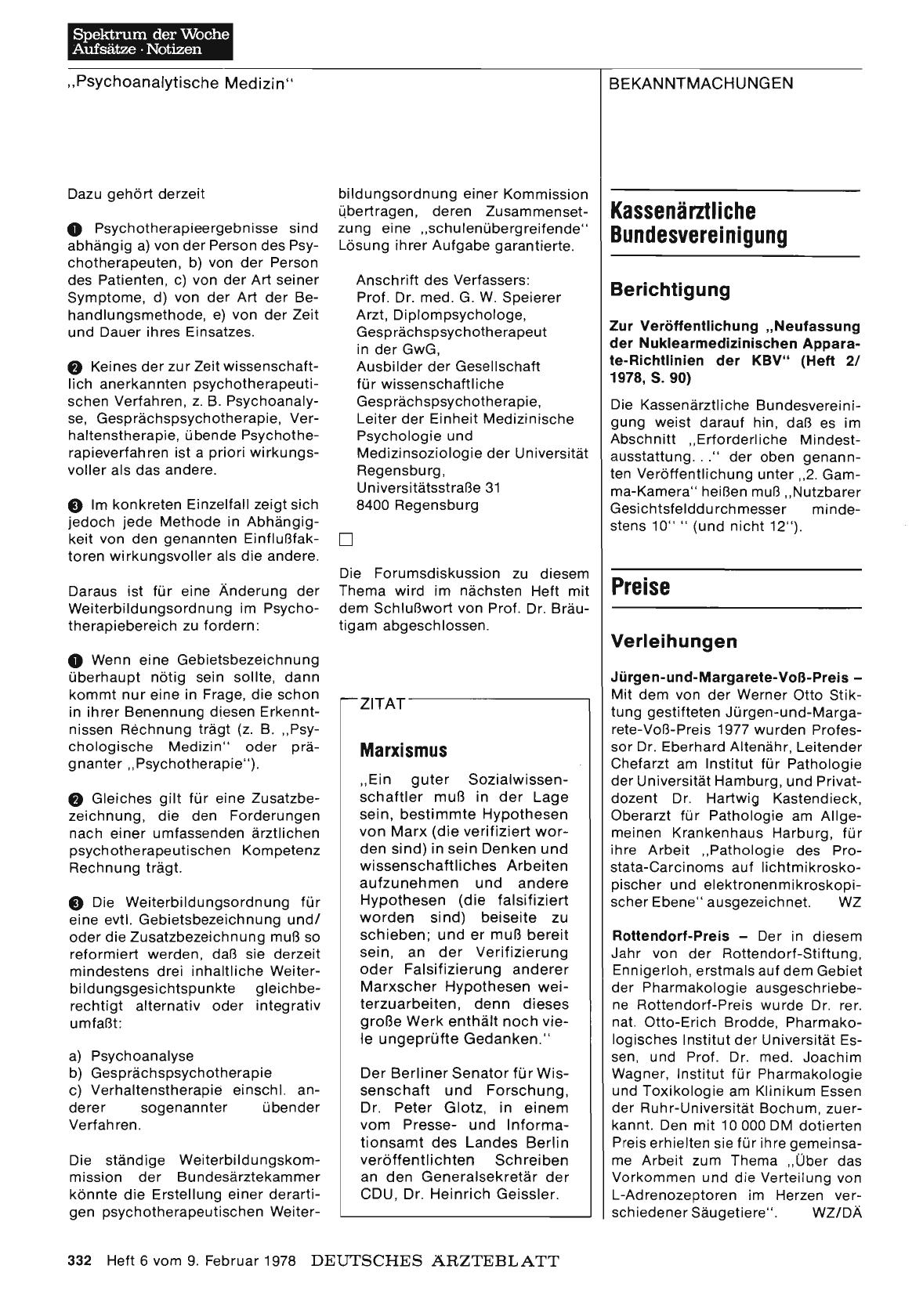 Vorschauseite 1: Kassenärztliche Bundesvereinigung