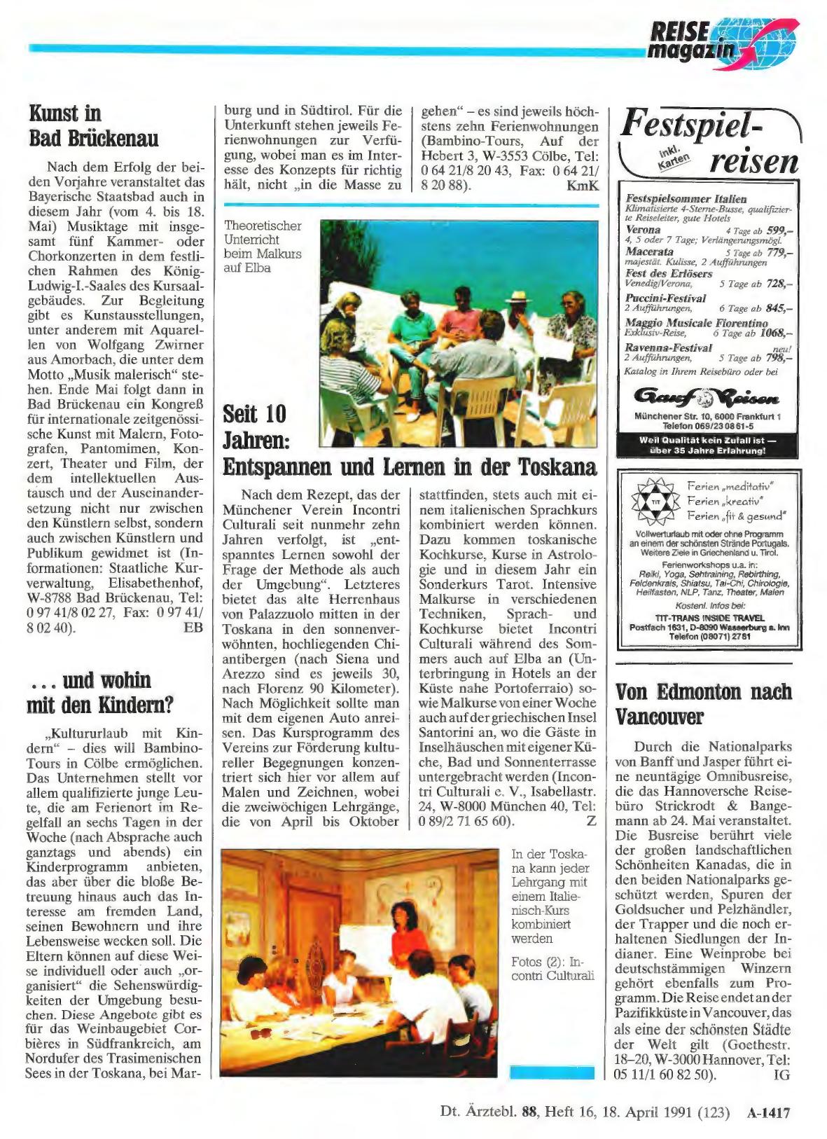 Vorschauseite 1: . .. und wohin mit den Kindern?