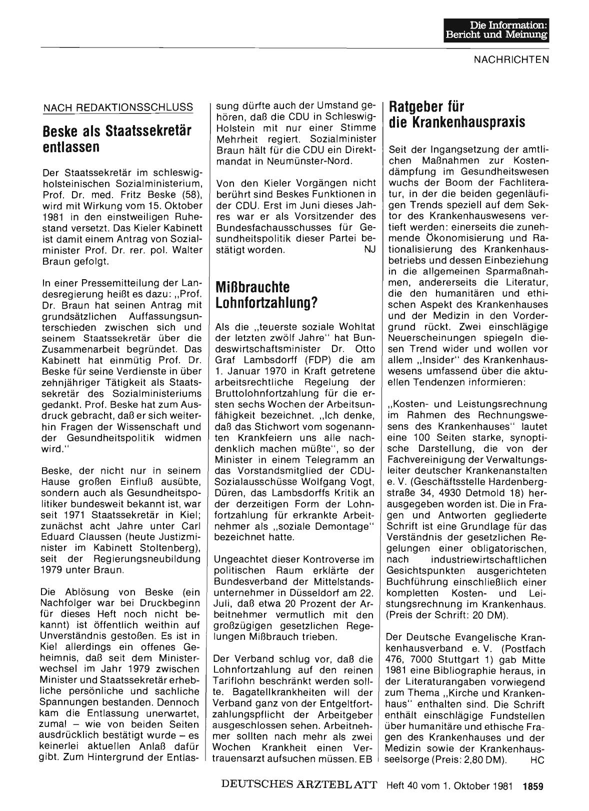 Vorschauseite 1: Ratgeber für die Krankenhauspraxis