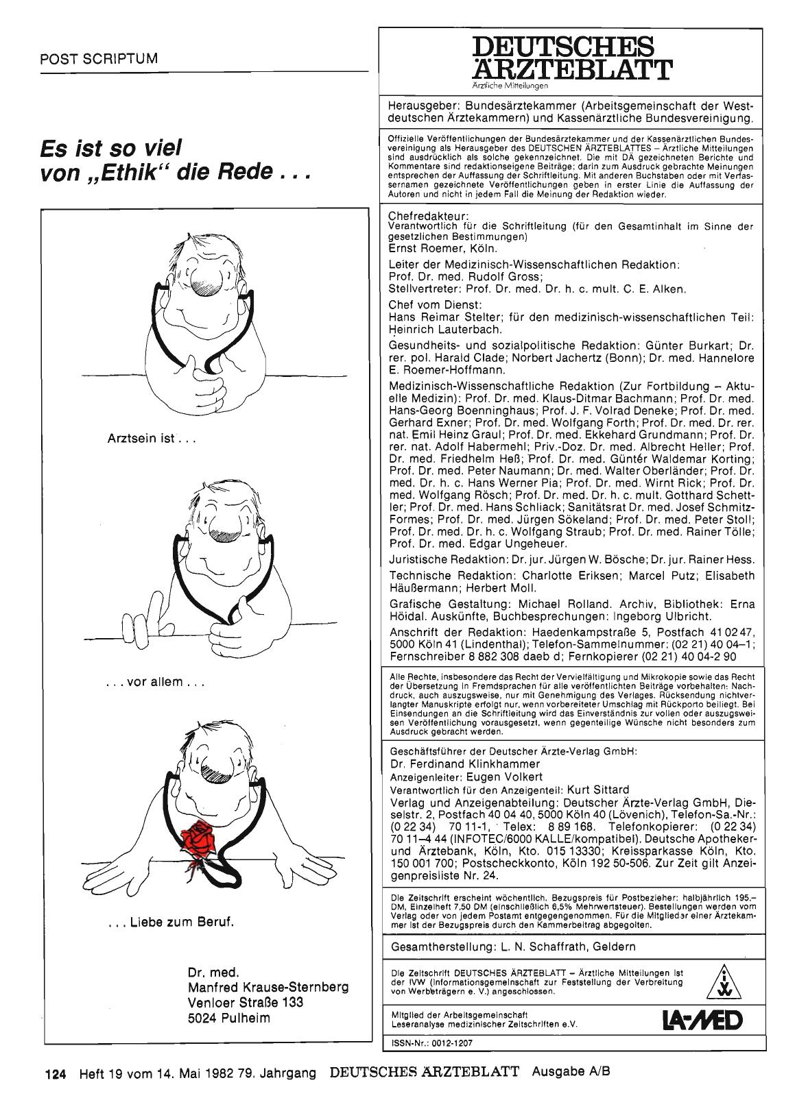 Vorschauseite 1: Es ist so viel von „Ethik“ die Rede. ..