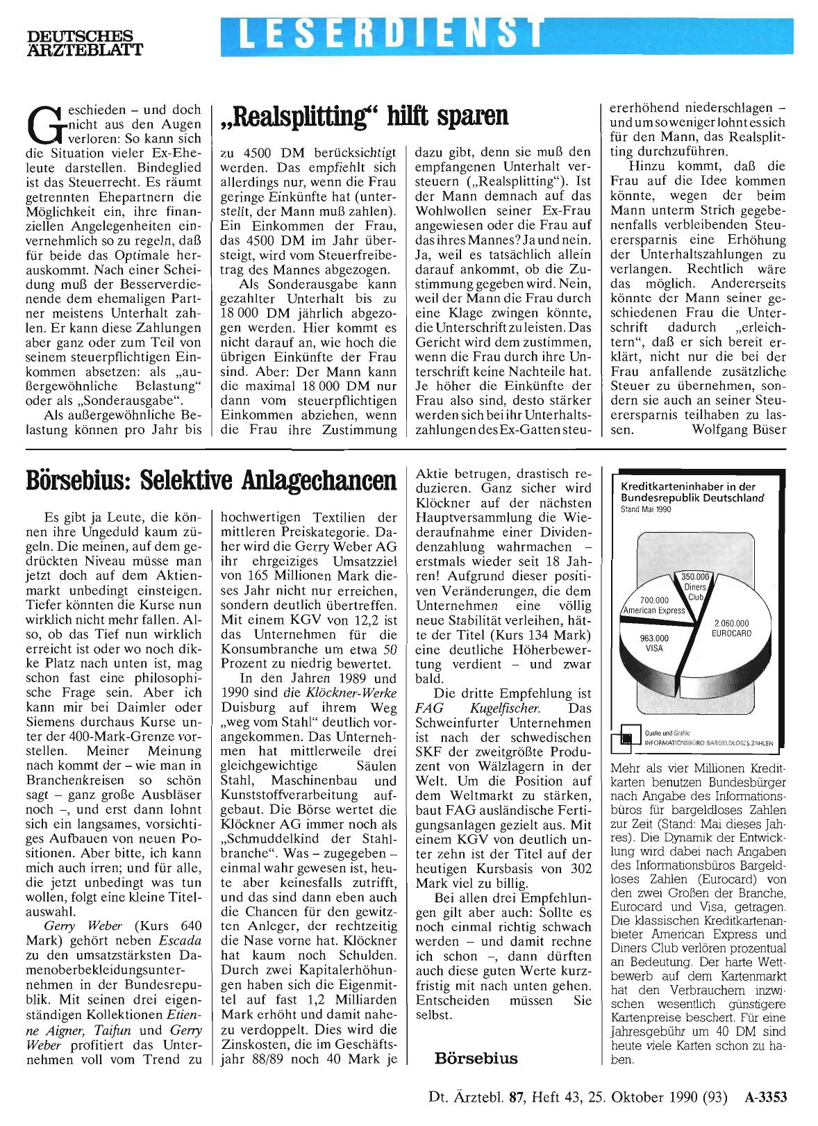 Vorschauseite 1: „Realsplitting“ hilft sparen
