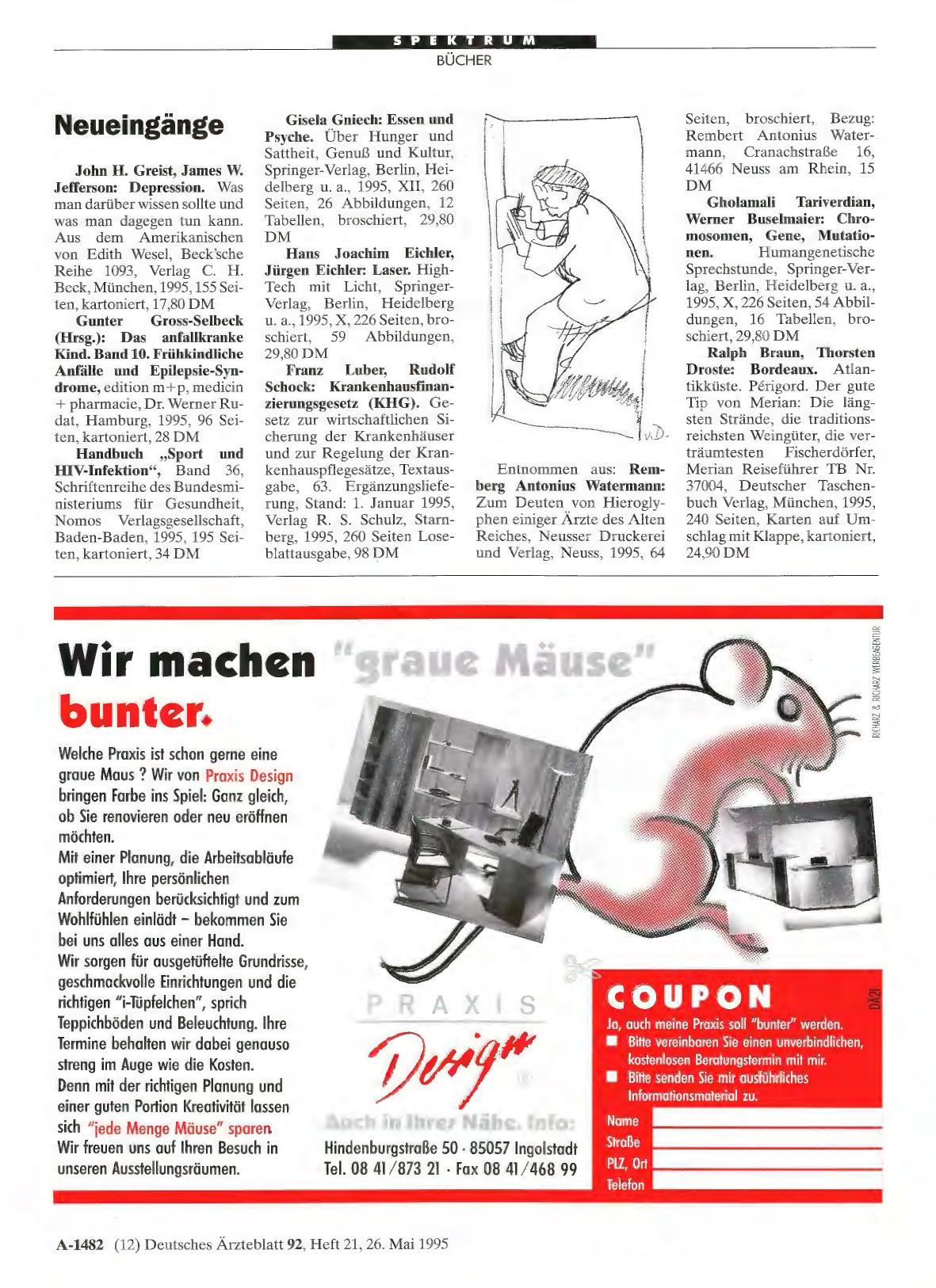 Vorschauseite 1: Neueingänge