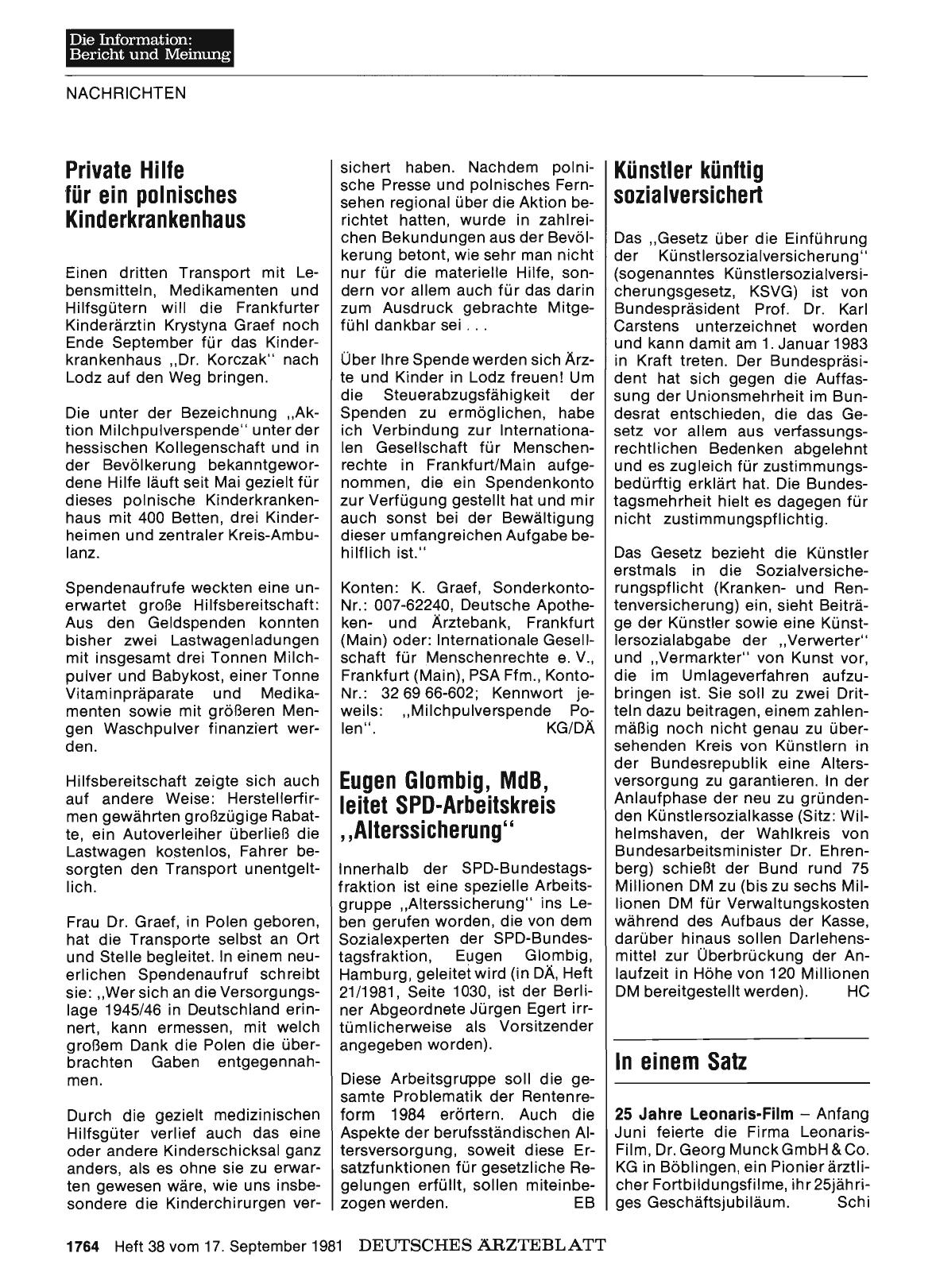 Vorschauseite 1: In einem Satz