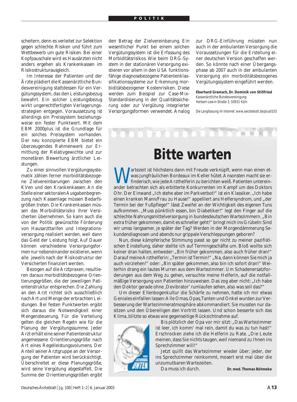 Vorschauseite 1: Bitte warten