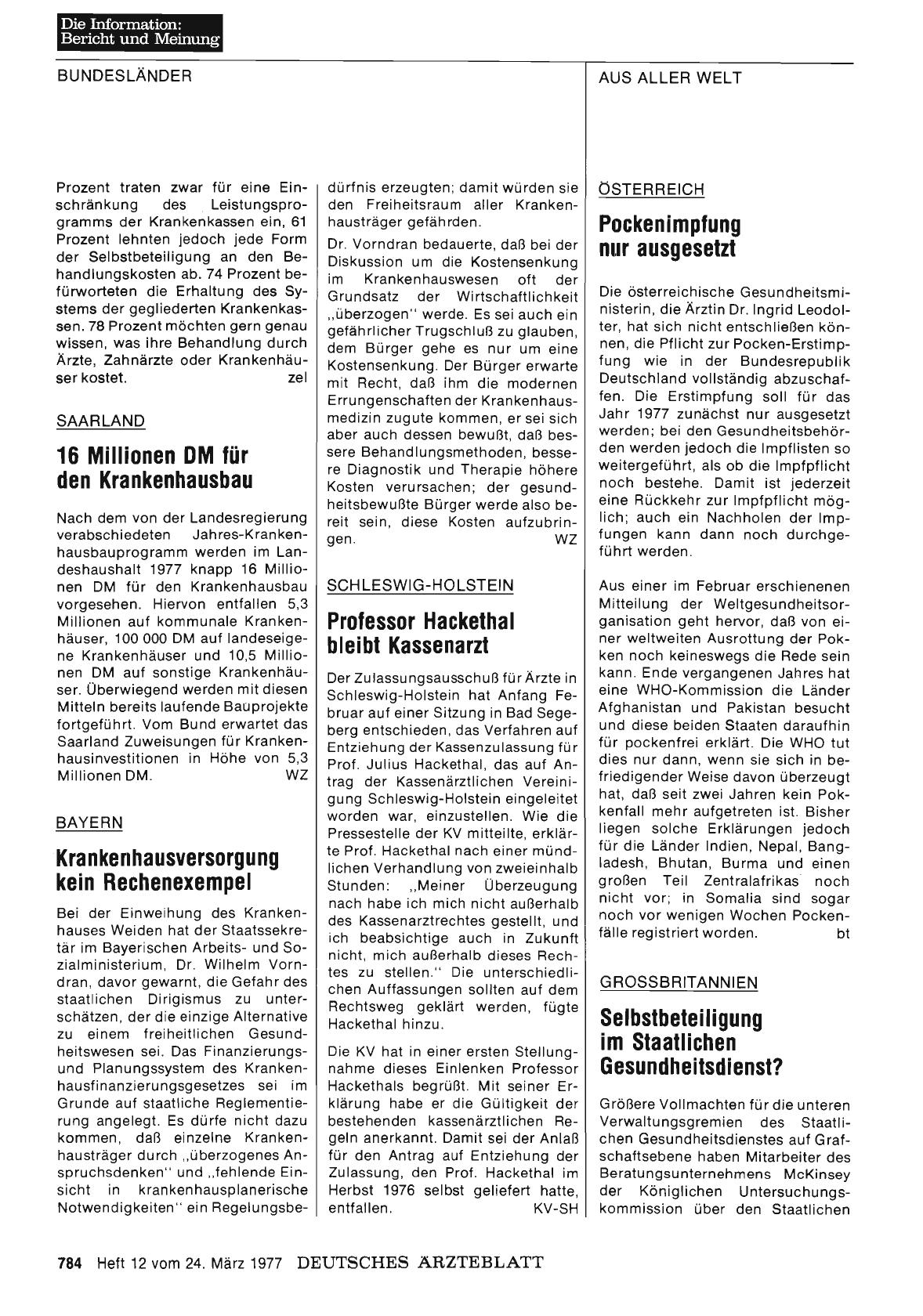 Vorschauseite 1: Bayern: Krankenhausversorgung kein Rechenexempel
