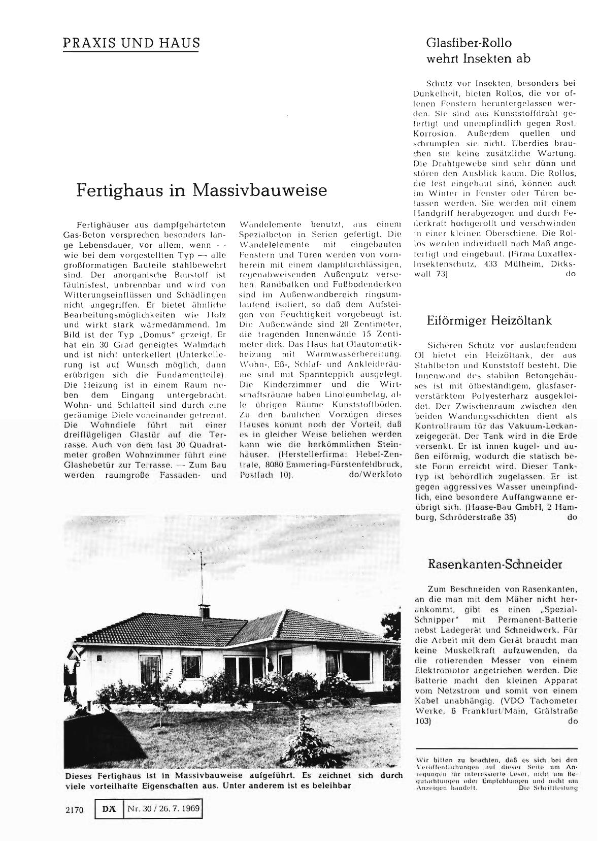 Vorschauseite 1: Eiförmiger Heizöltank