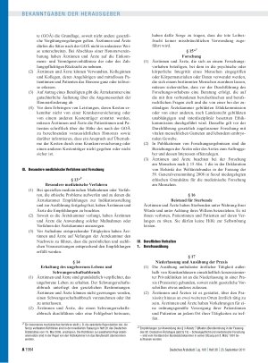 Vorschauseite 5: (Muster-)Berufsordnung für die in Deutschland tätigen Ärztinnen und Ärzte – MBO-Ä 1997 – * in der Fassung der Beschlüsse des 114. Deutschen Ärztetages 2011 in Kiel
