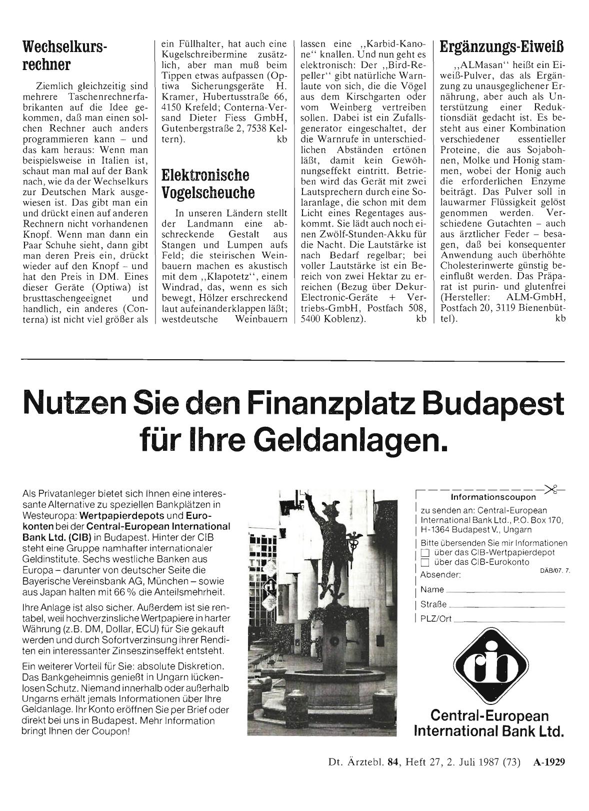 Vorschauseite 1: Elektronische Vogelscheuche