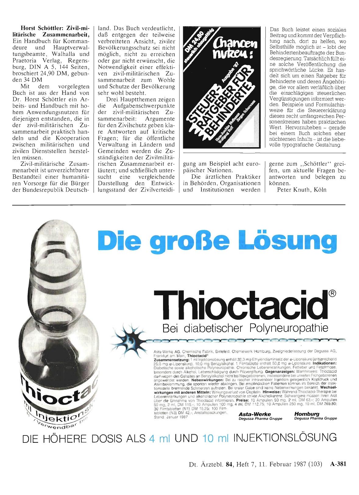 Vorschauseite 1: Horst Schöttler: Zivil-militärische Zusammenarbeit