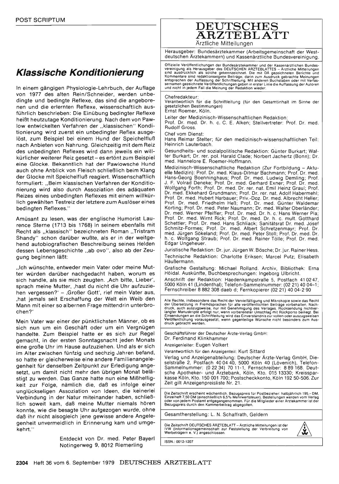 Vorschauseite 1: Klassische Konditionierung