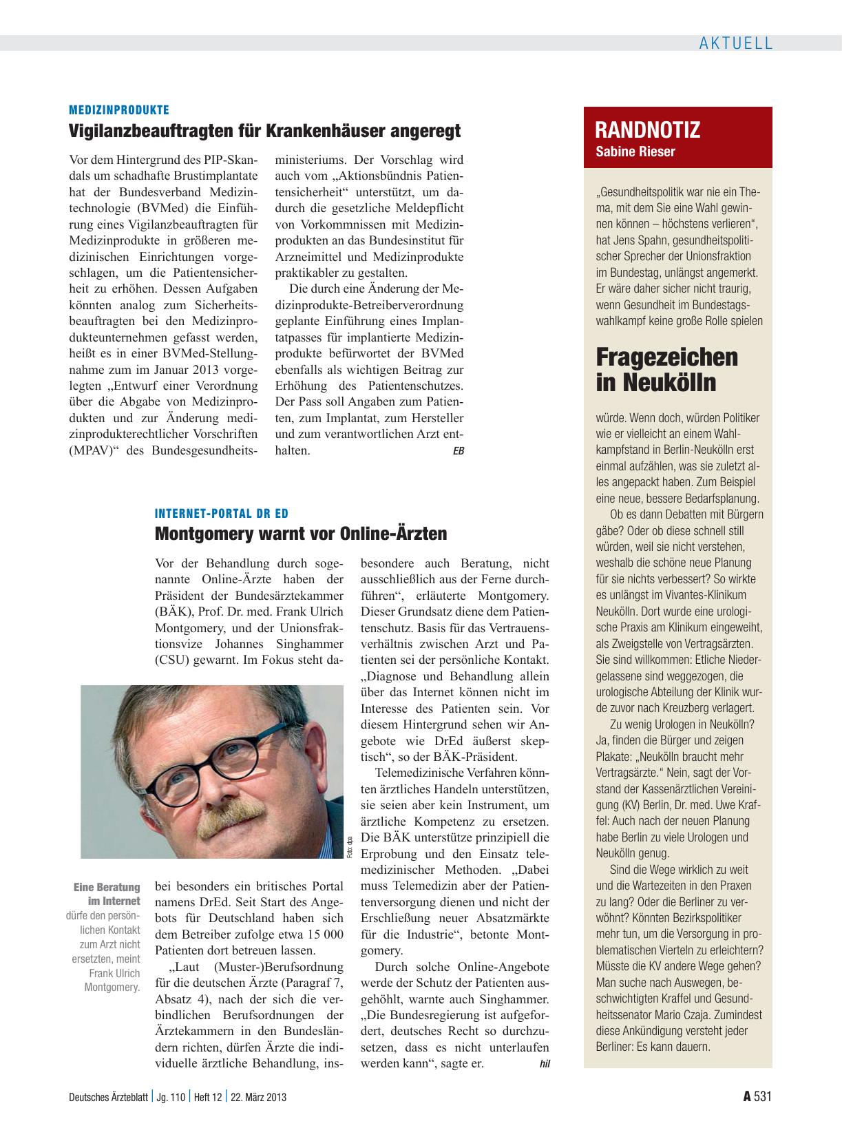 Vorschauseite 1: Randnotiz: Fragezeichen in Neukölln