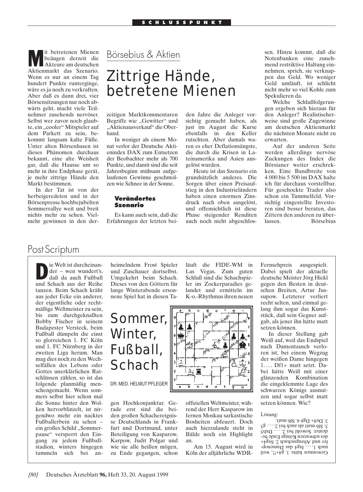 Vorschauseite 1: Sommer, Winter, Fußball, Schach