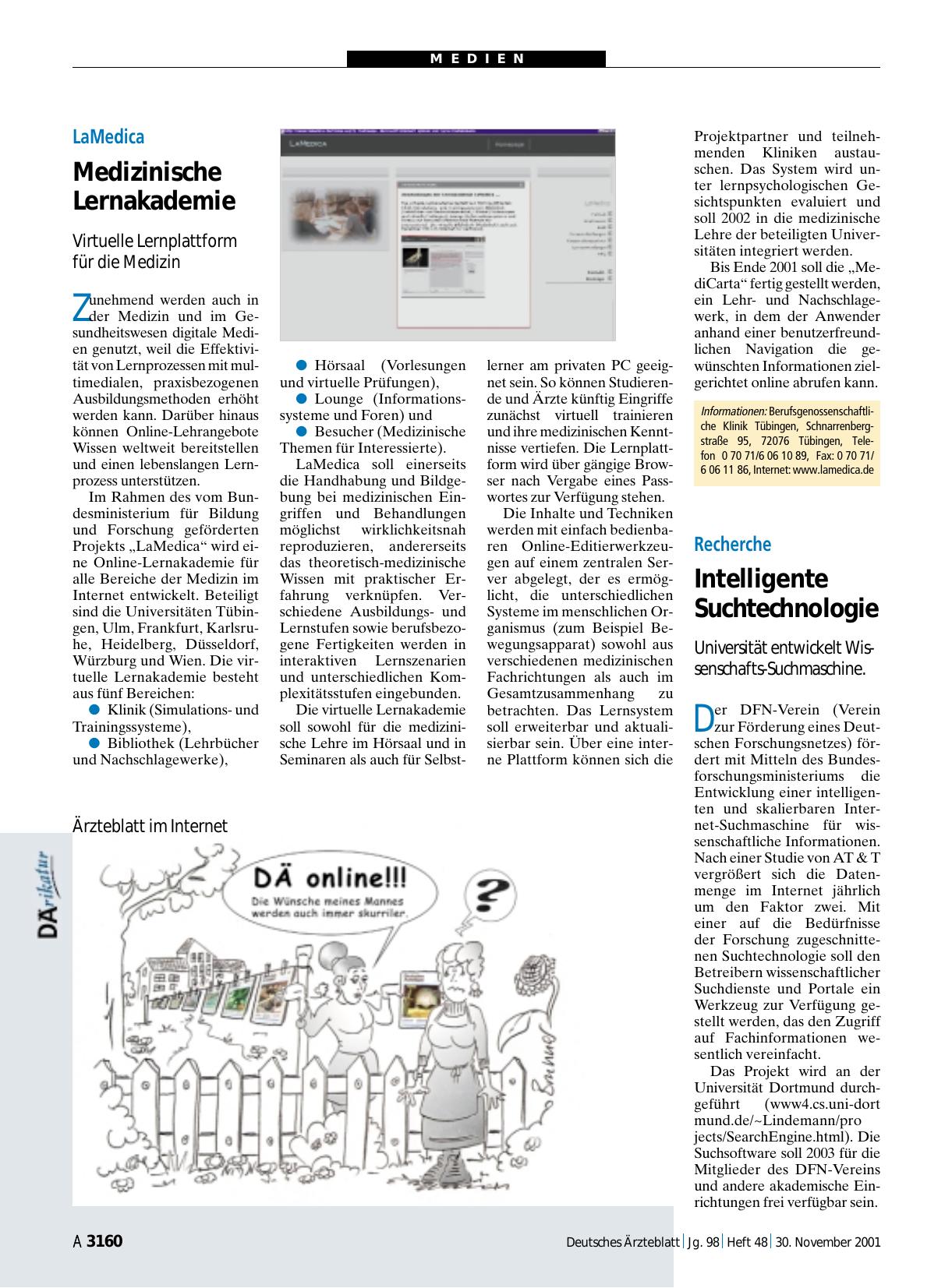Vorschauseite 1: Recherche: Intelligente Suchtechnologie