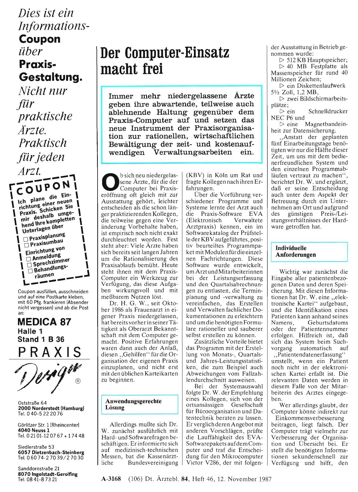 Vorschauseite 1: Der Computer-Einsatz macht frei