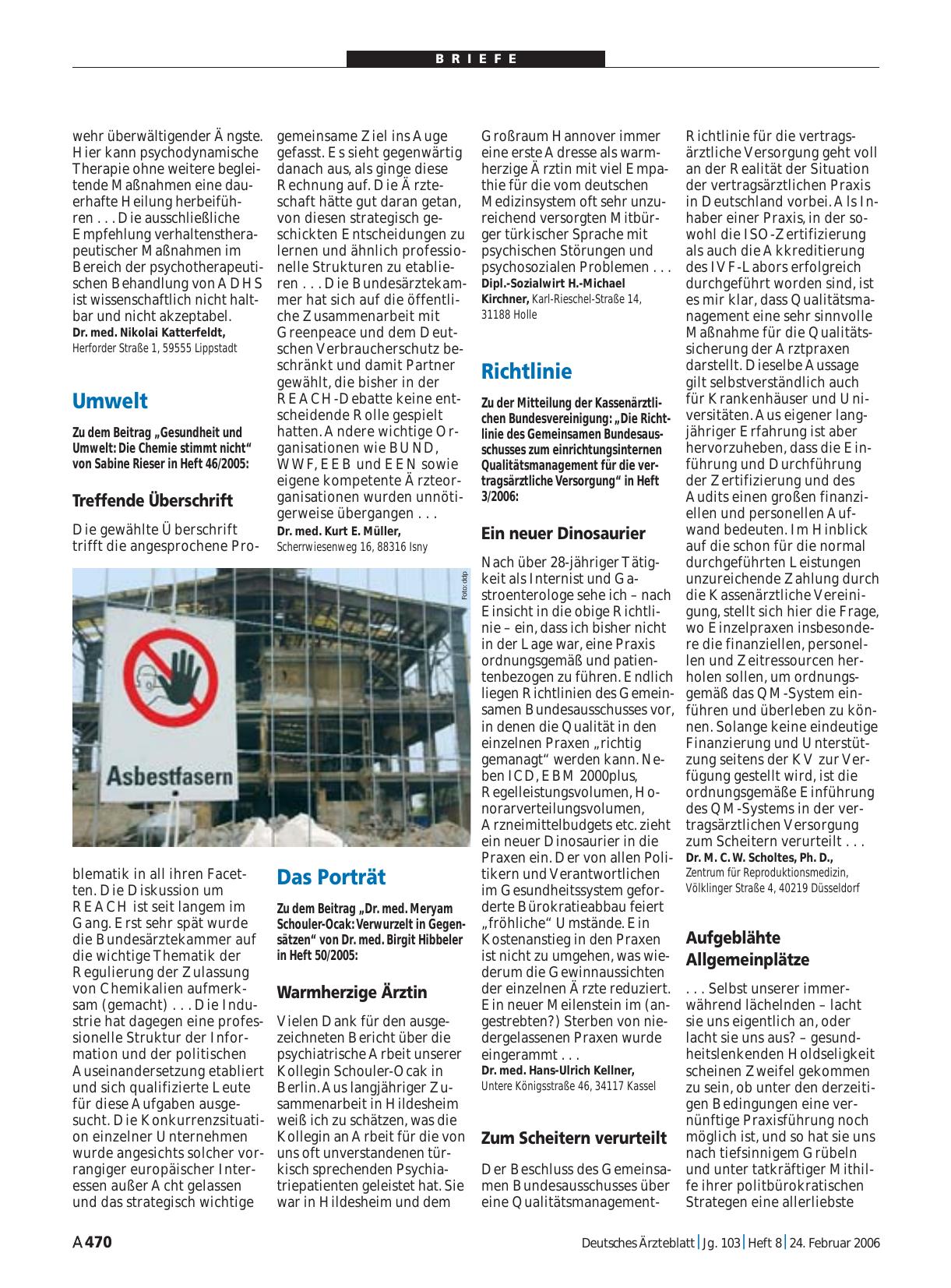 Vorschauseite 1: Umwelt: Treffende Überschrift