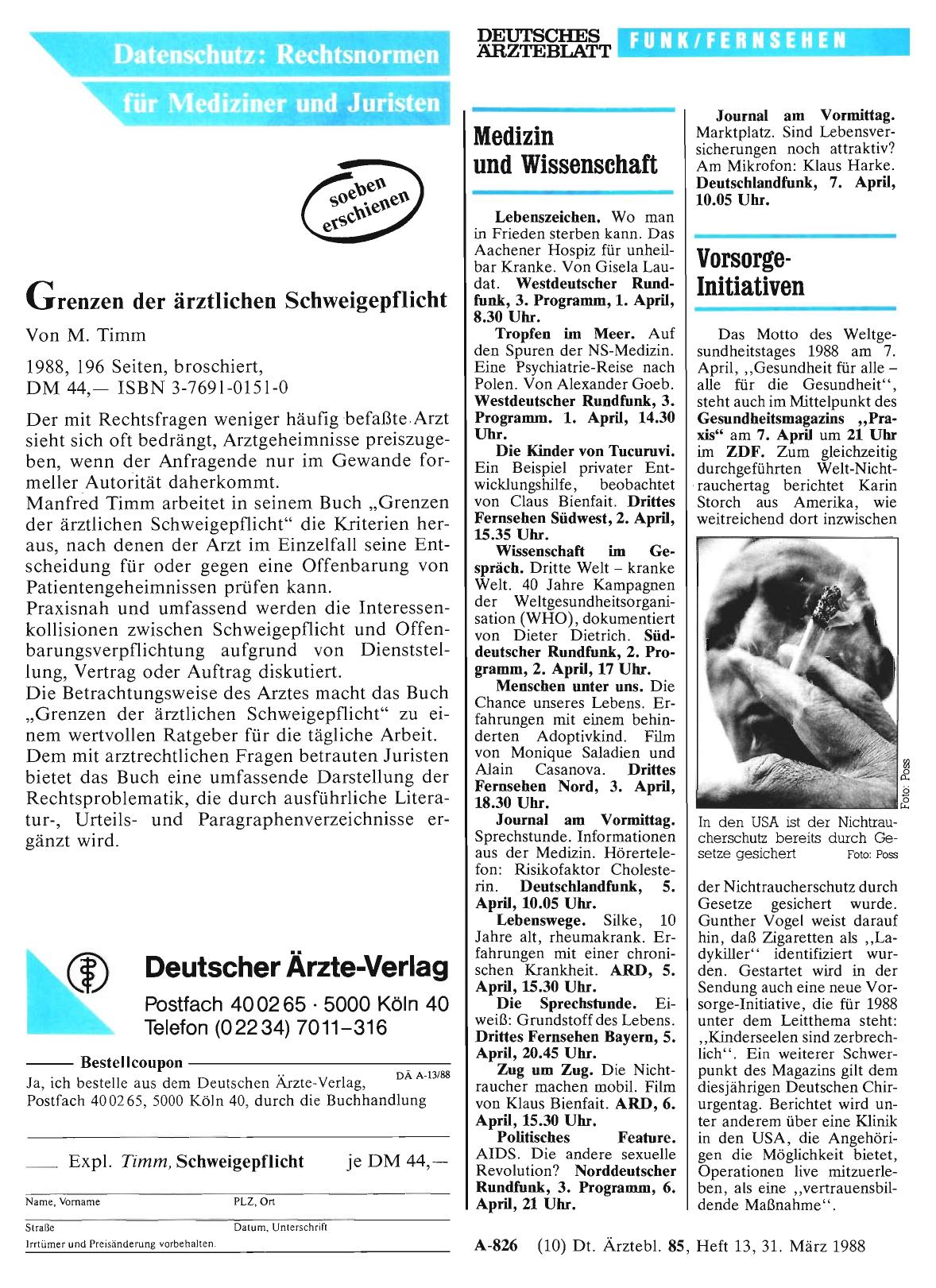 Vorschauseite 1: Vorsorge-Initiativen