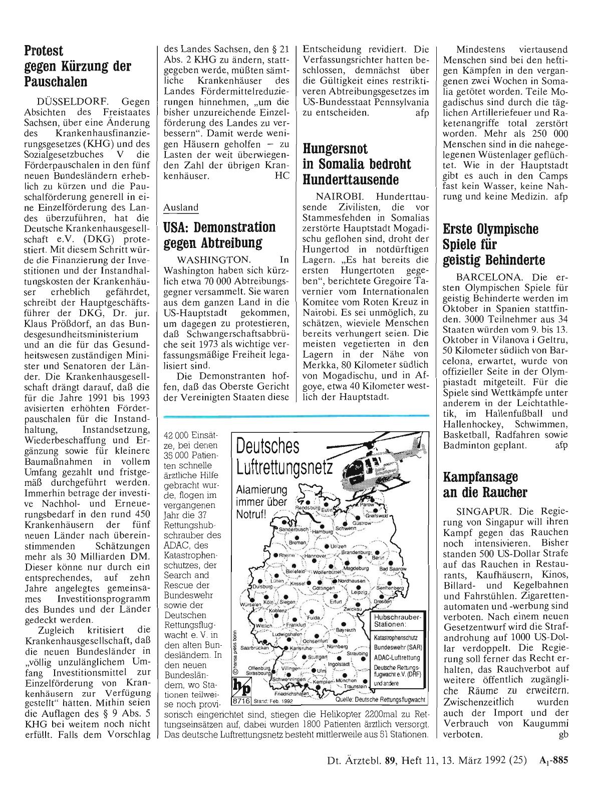 Vorschauseite 1: Kampfansage an die Raucher